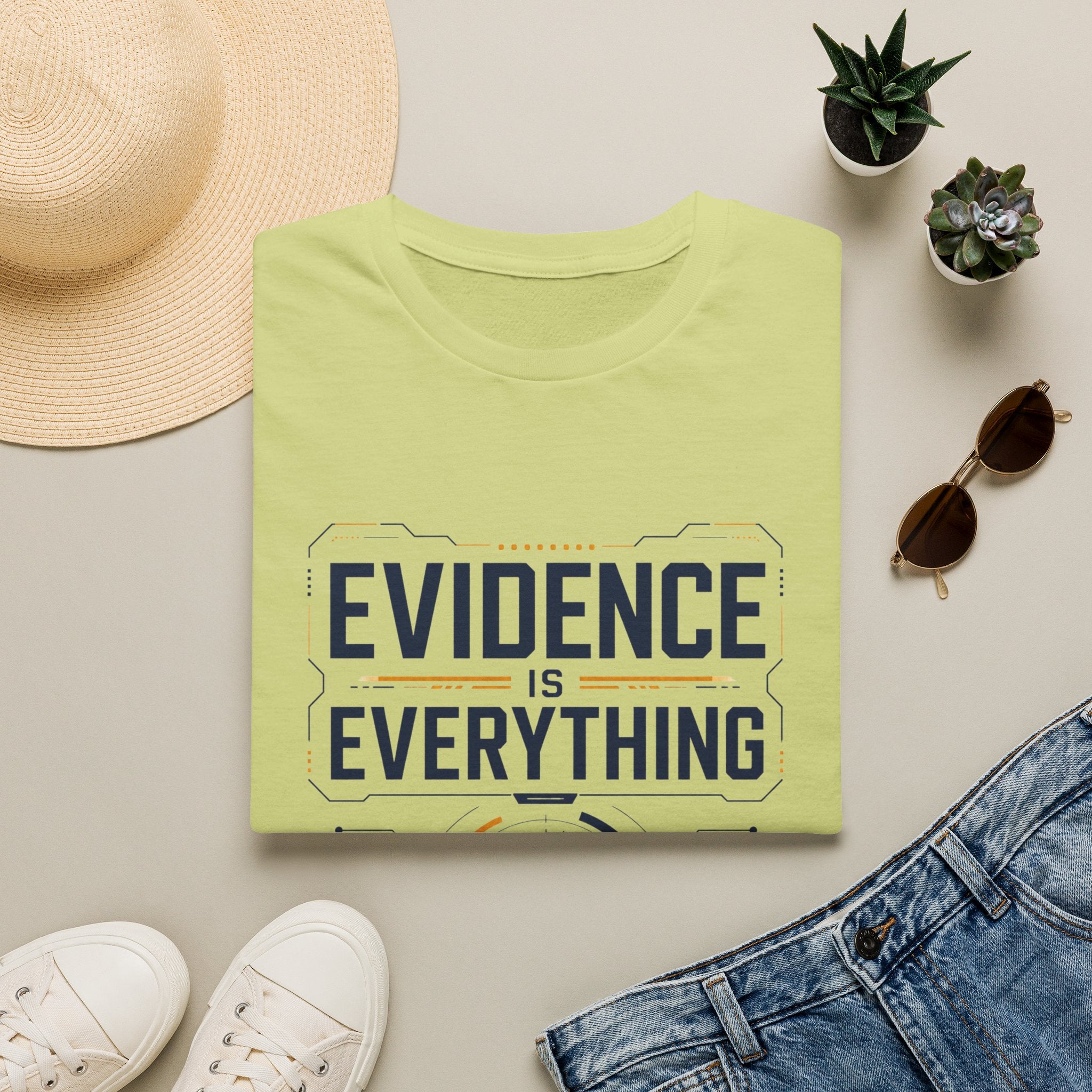 Evidence Is Everything T-Shirt — For Scientists, Investigators & Critical Thinkers