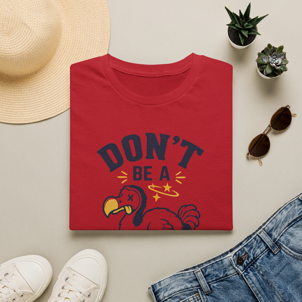 Don’t Be a Dodo T-Shirt — Funny Vintage Dodo Bird Graphic Tee