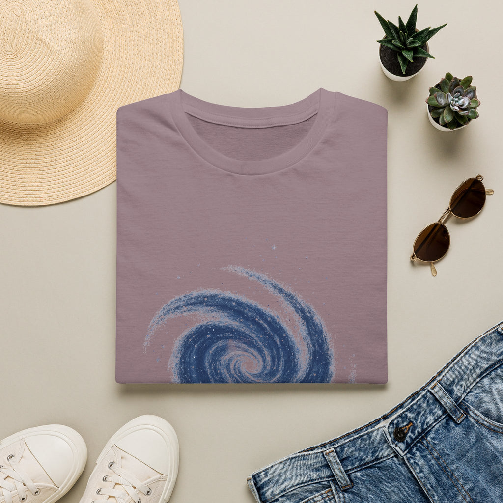Galaxy Swirl T-Shirt — Cosmic Spiral Tee