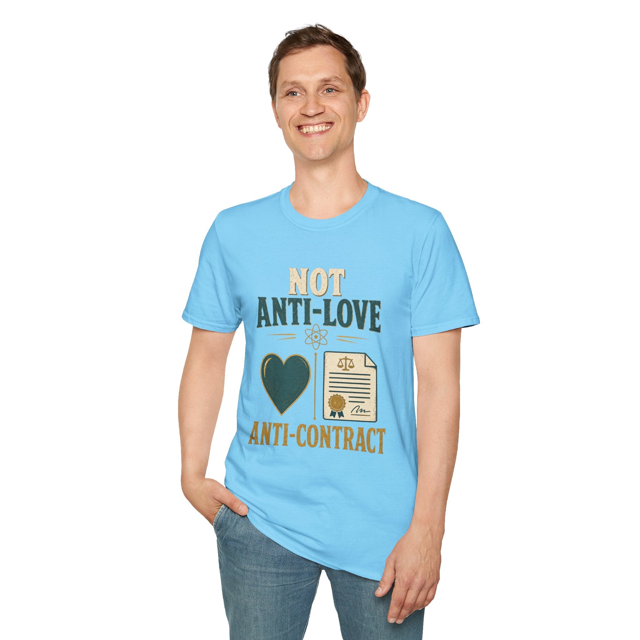 "Not Anti-Love, Anti-Contract" Graphic Tee