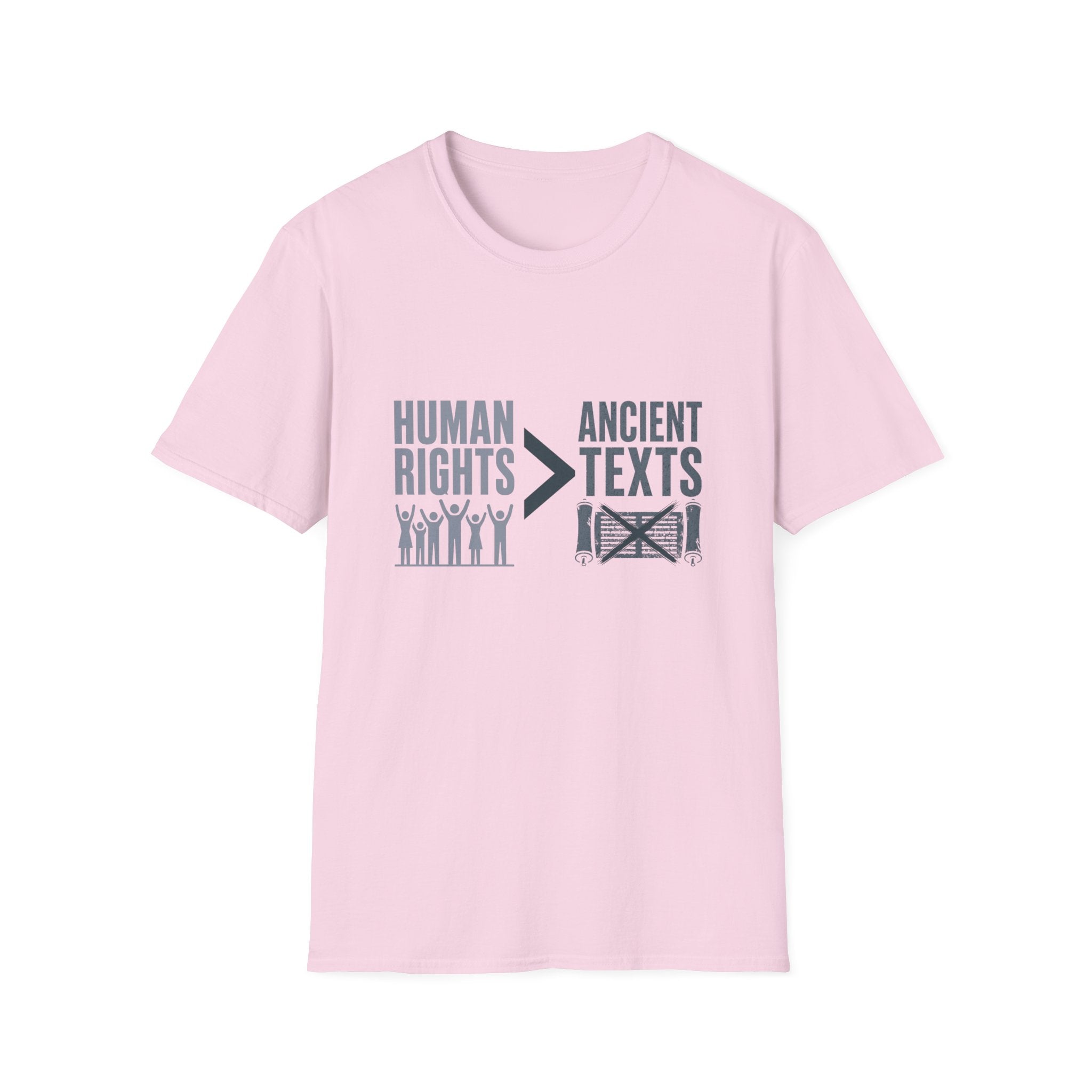 Human Rights Ancient Texts Unisex Softstyle T-Shirt