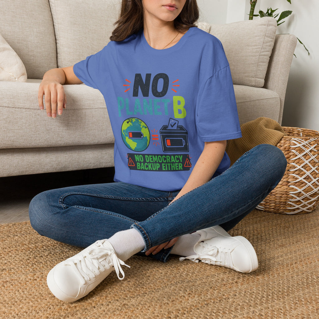 No Planet B T-Shirt — Eco Activist Climate Change Tee