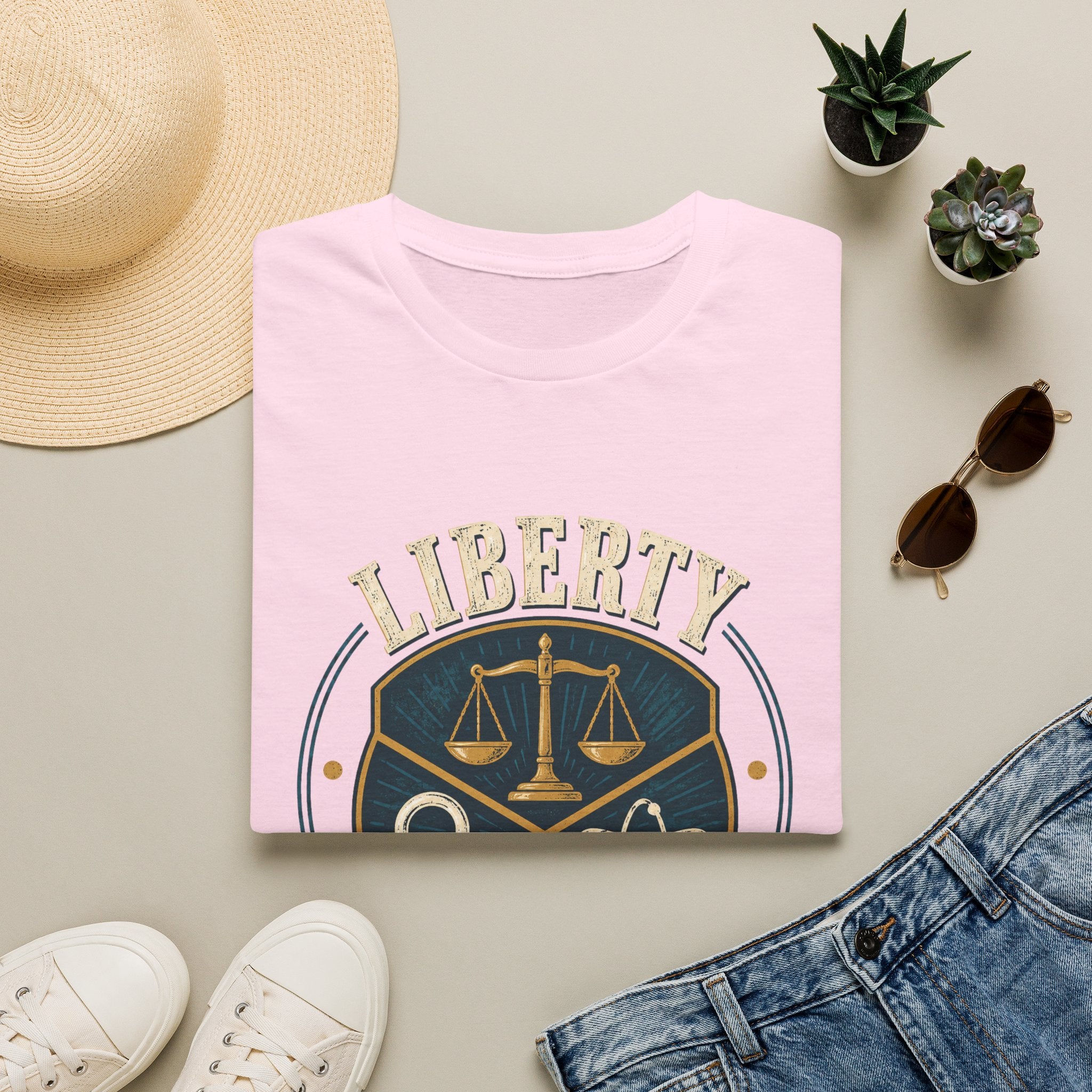 Liberty Scales T-Shirt — Equality • Reality Graphic Tee