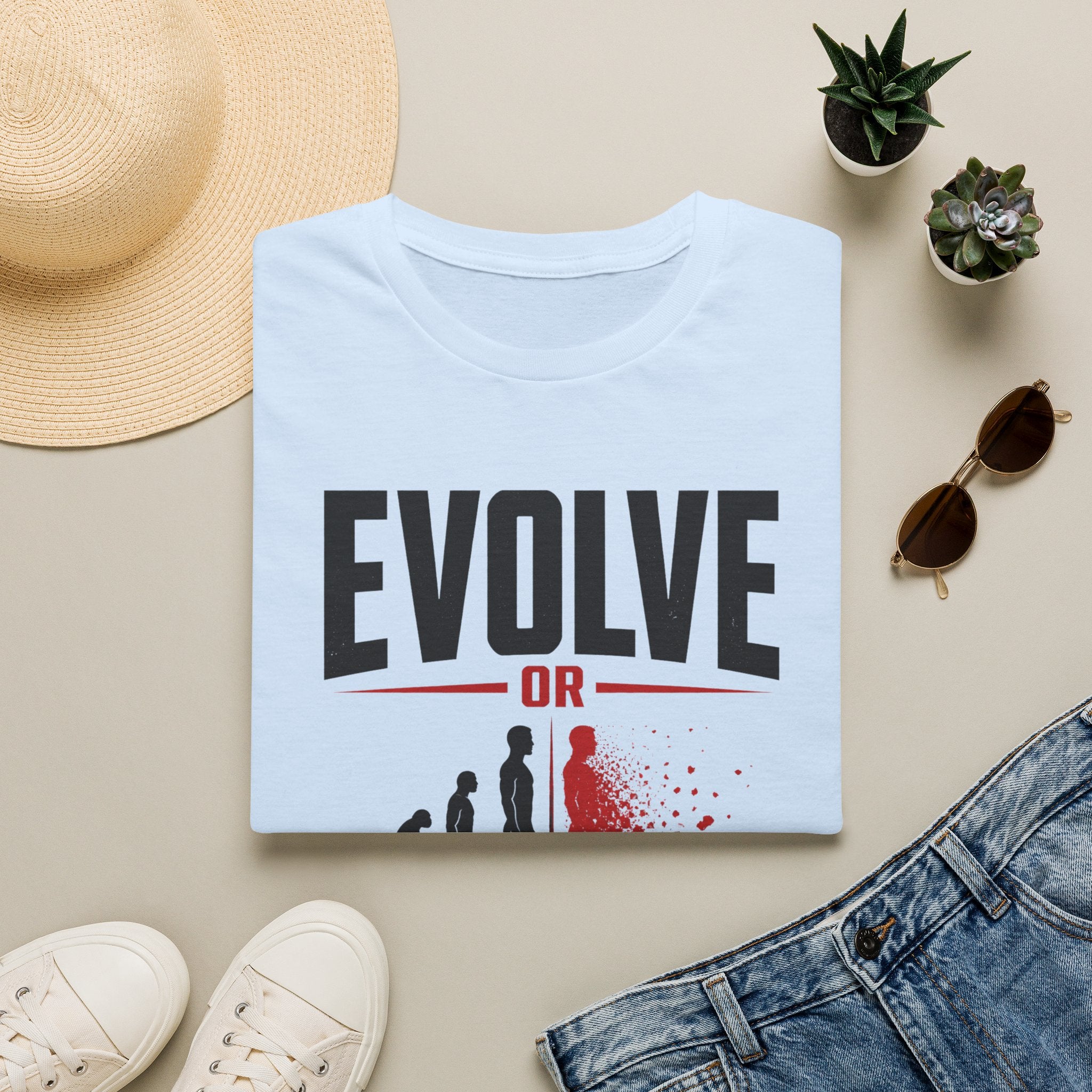 Evolve or Dissolve T-Shirt — Evolution Graphic Tee