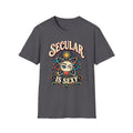 Secular Is Sexy T-Shirt — Retro Spiritual Sun Graphic Tee