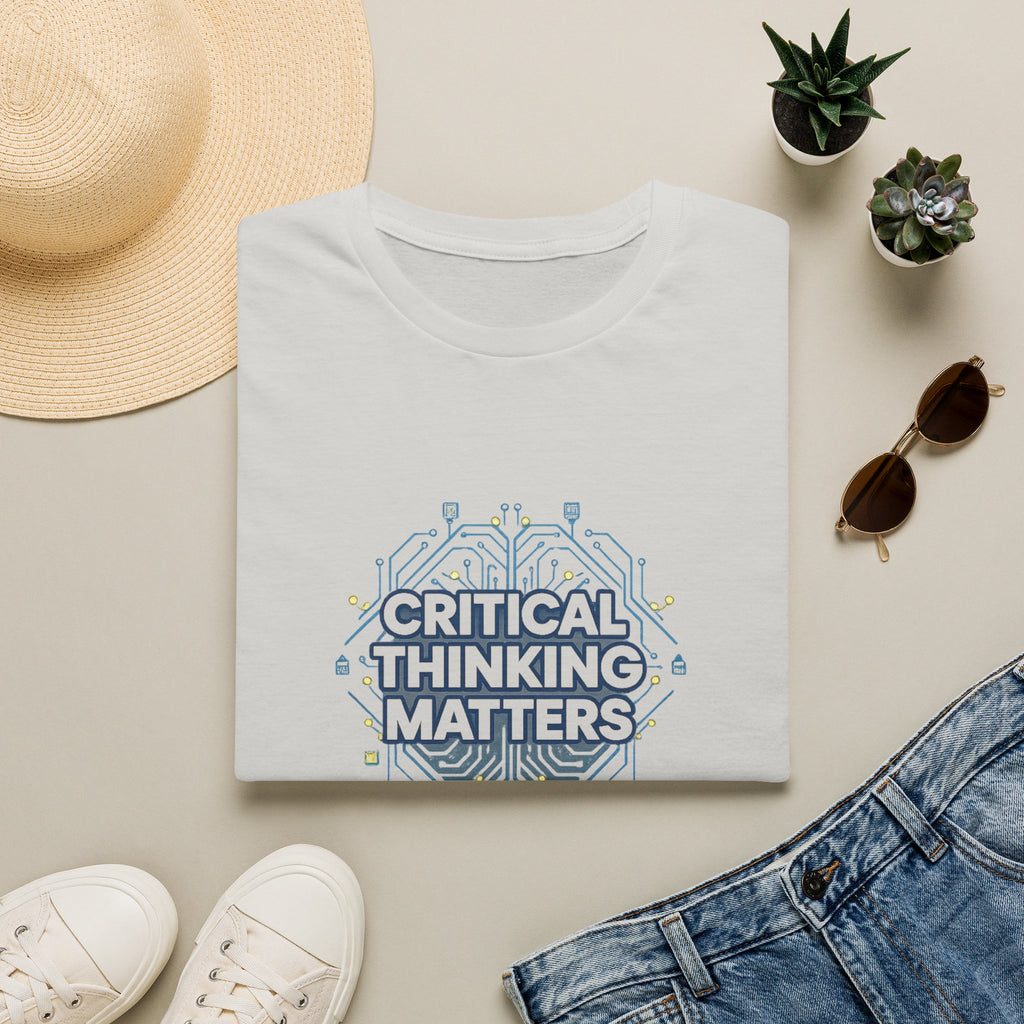 Critical Thinking Matters T-Shirt — STEM Circuit Design Tee