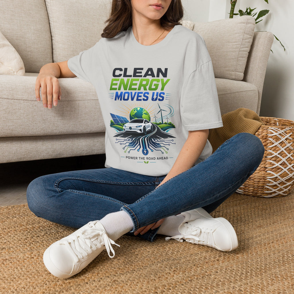 Clean Energy Moves Us T‑Shirt