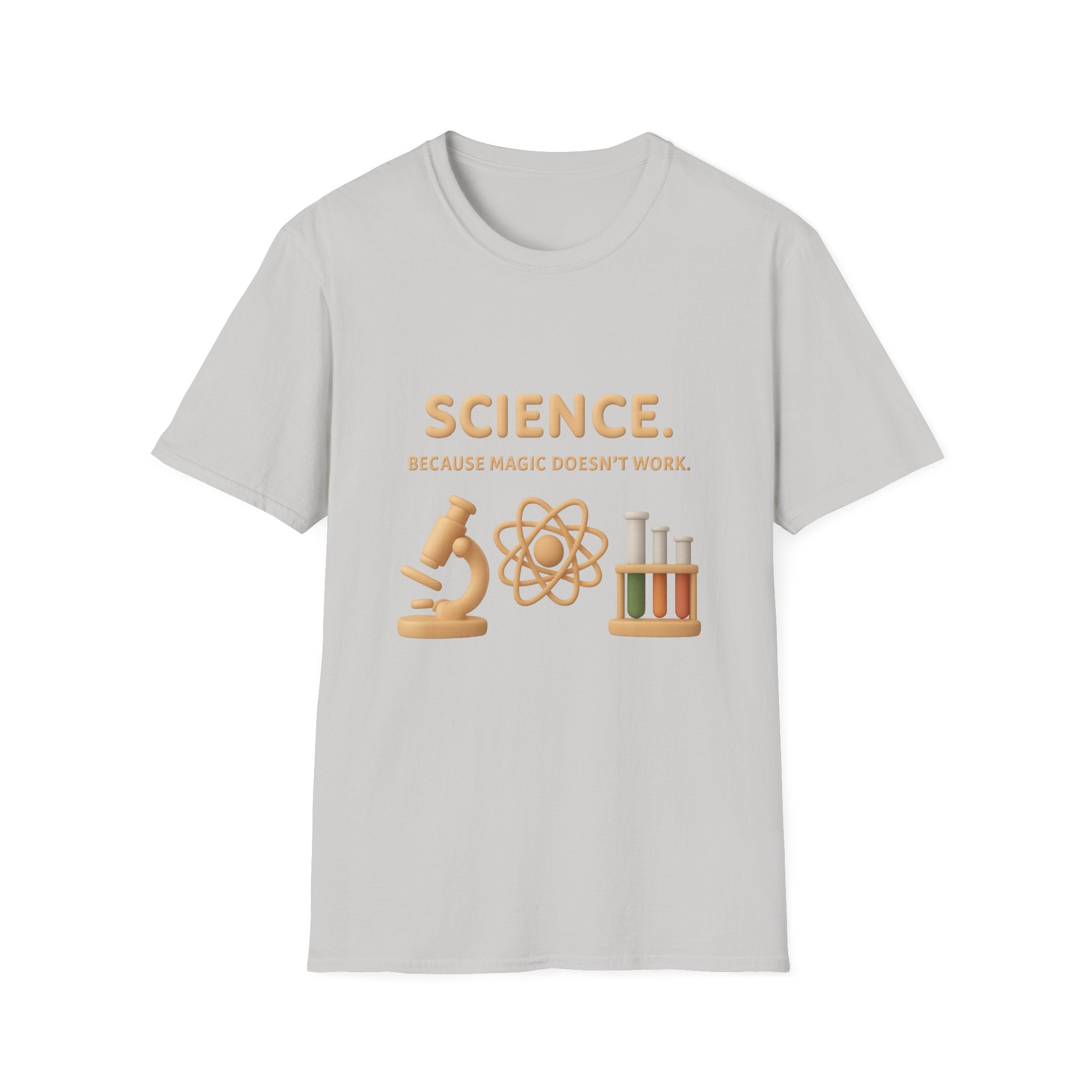 Science Because Magic Doesn't Work Unisex Softstyle T-Shirt