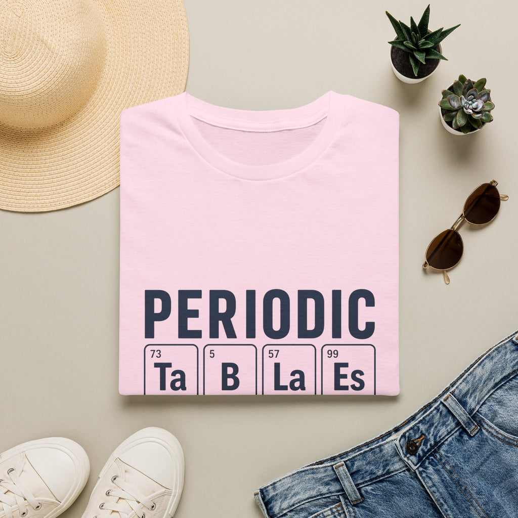 Periodic Tables Humor Graphic Tee (Periodic Human Chemistry Design)