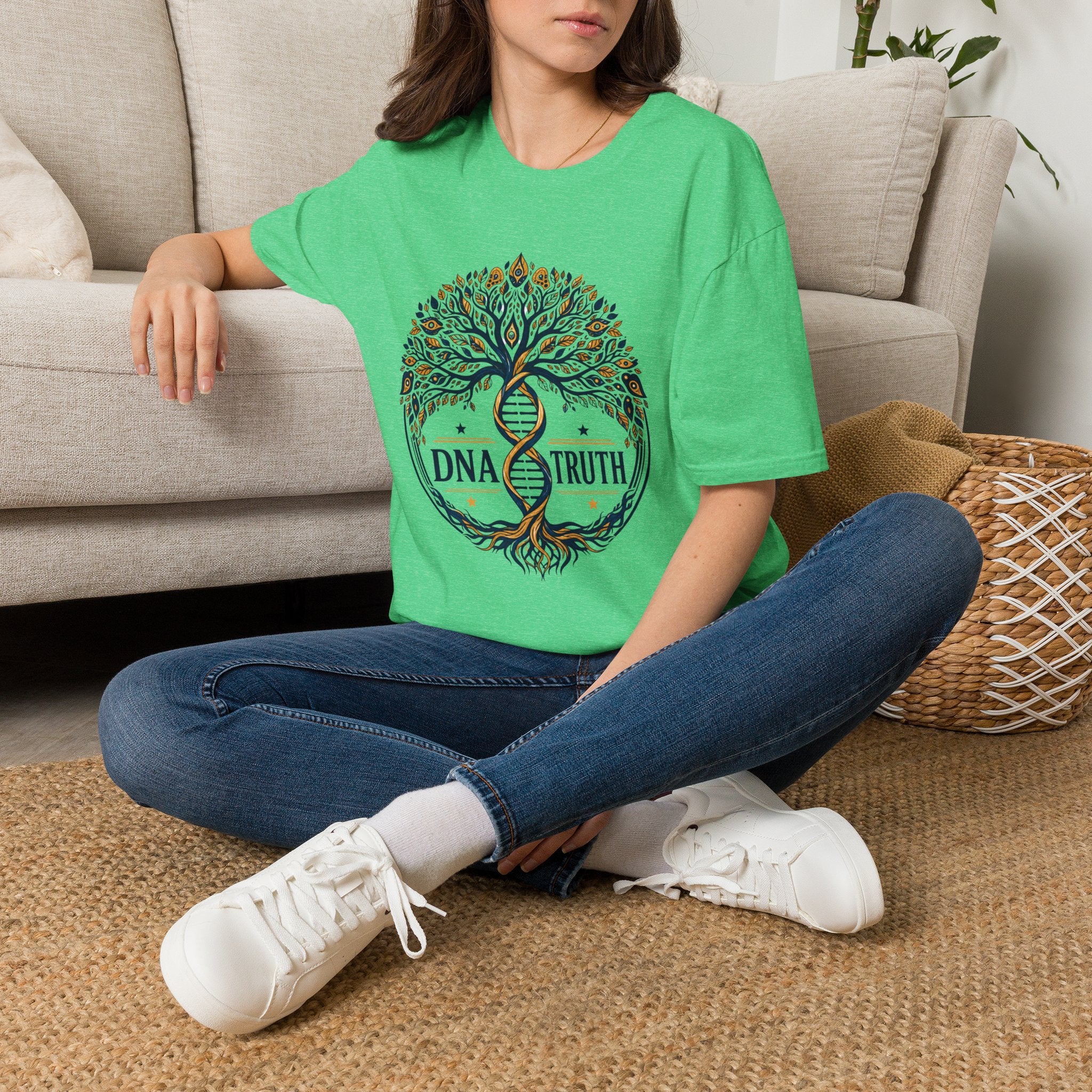 DNA Truth Tree T-Shirt — Genetic Roots Graphic Tee