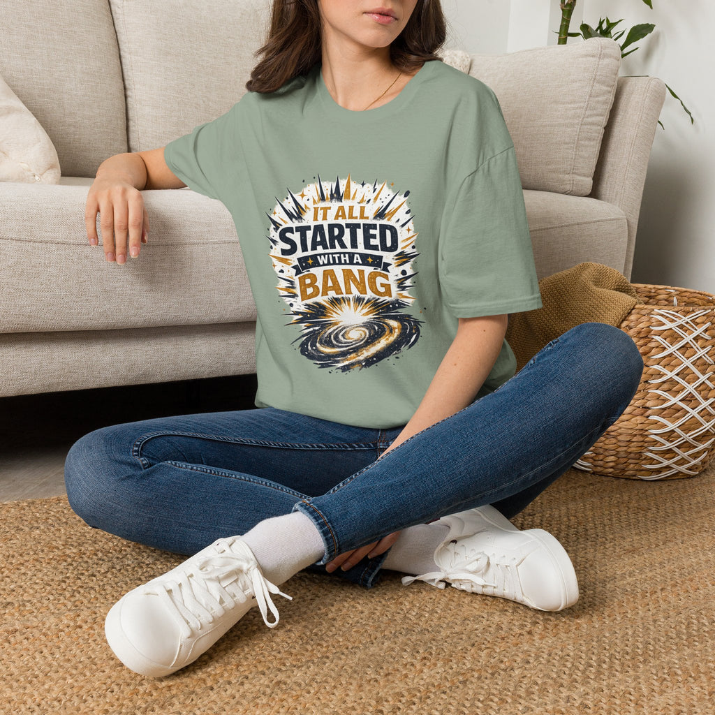 "It All Started With a Bang" Space Graphic Tee