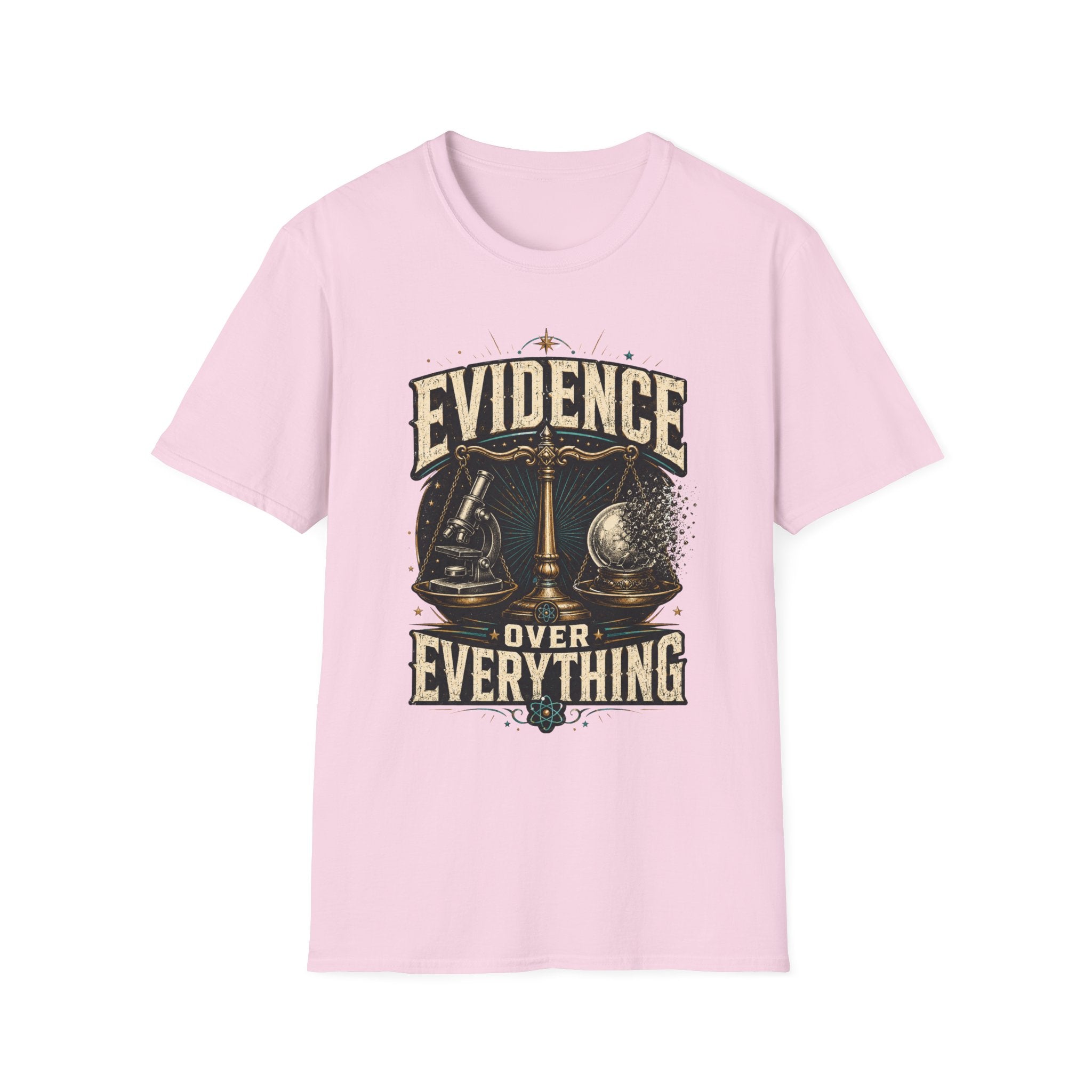 Evidence Over Everything T-Shirt — Forensic & Investigator Tee