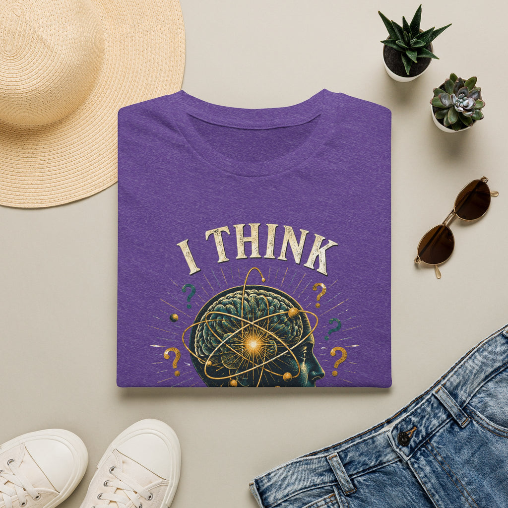 Questioning Mind T-Shirt — I Think Therefore I Question Graphic Tee