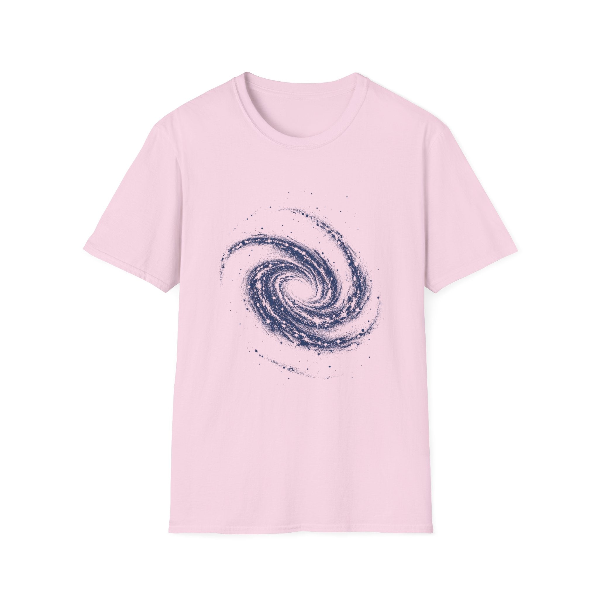 Spiral Galaxy image Unisex Softstyle T-Shirt