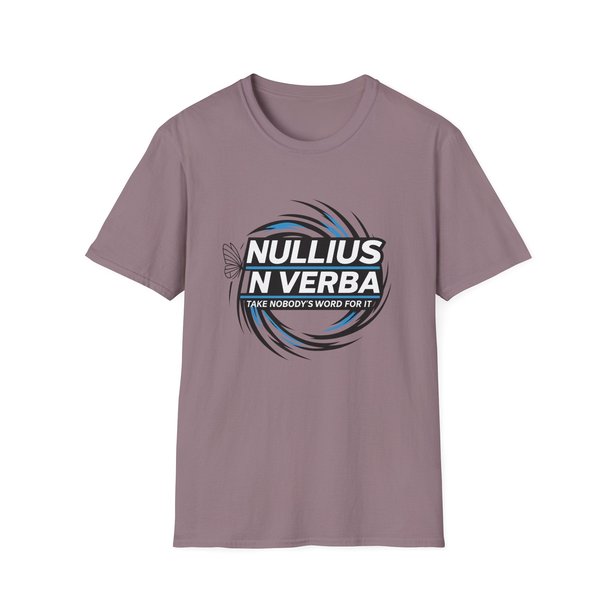 Nullius in Verba Unisex Softstyle T-Shirt