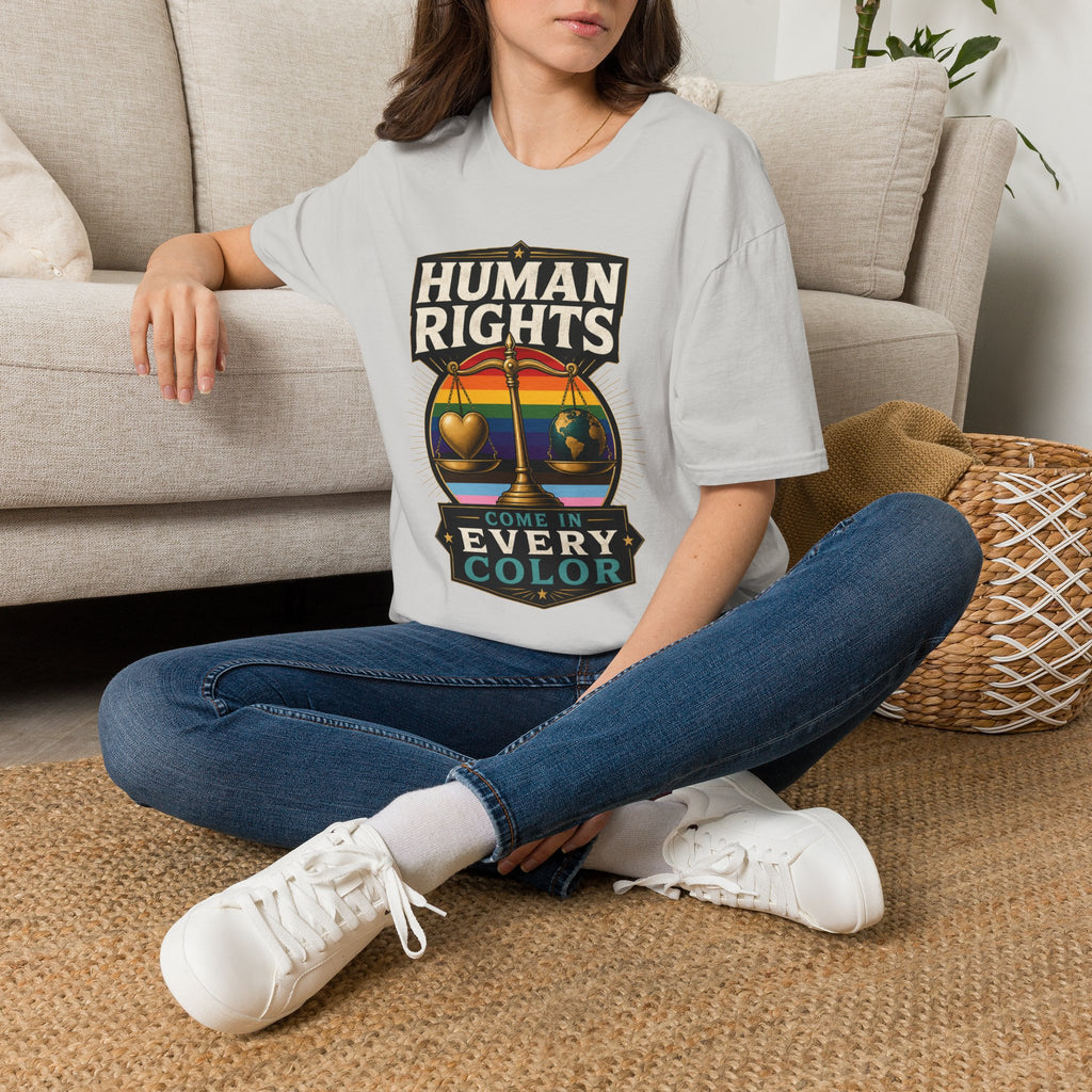 Human Rights T-Shirt — Love in Every Color LGBTQ+ Pride Tee