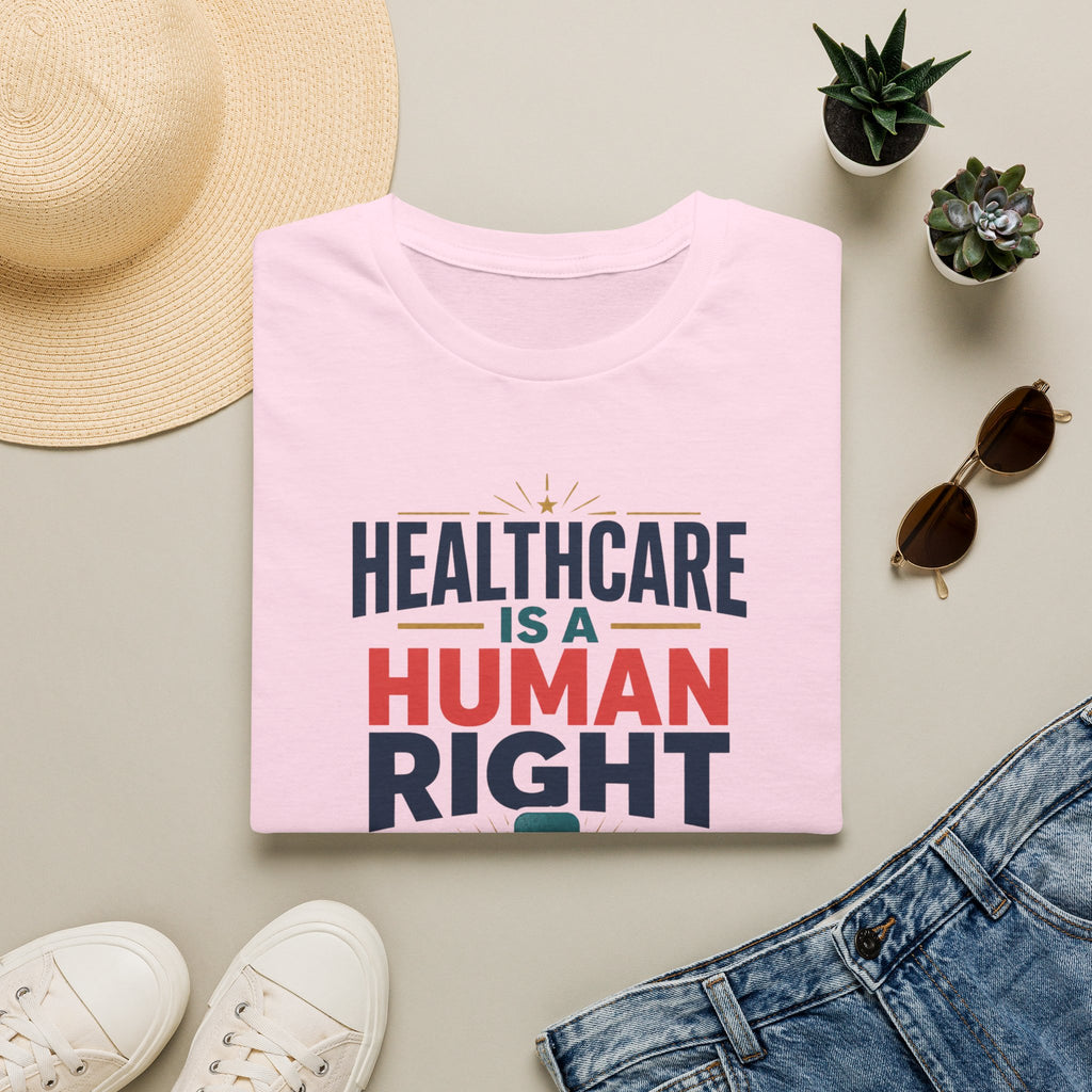 Healthcare Is a Human Right T-Shirt – Progressive Advocacy Tee