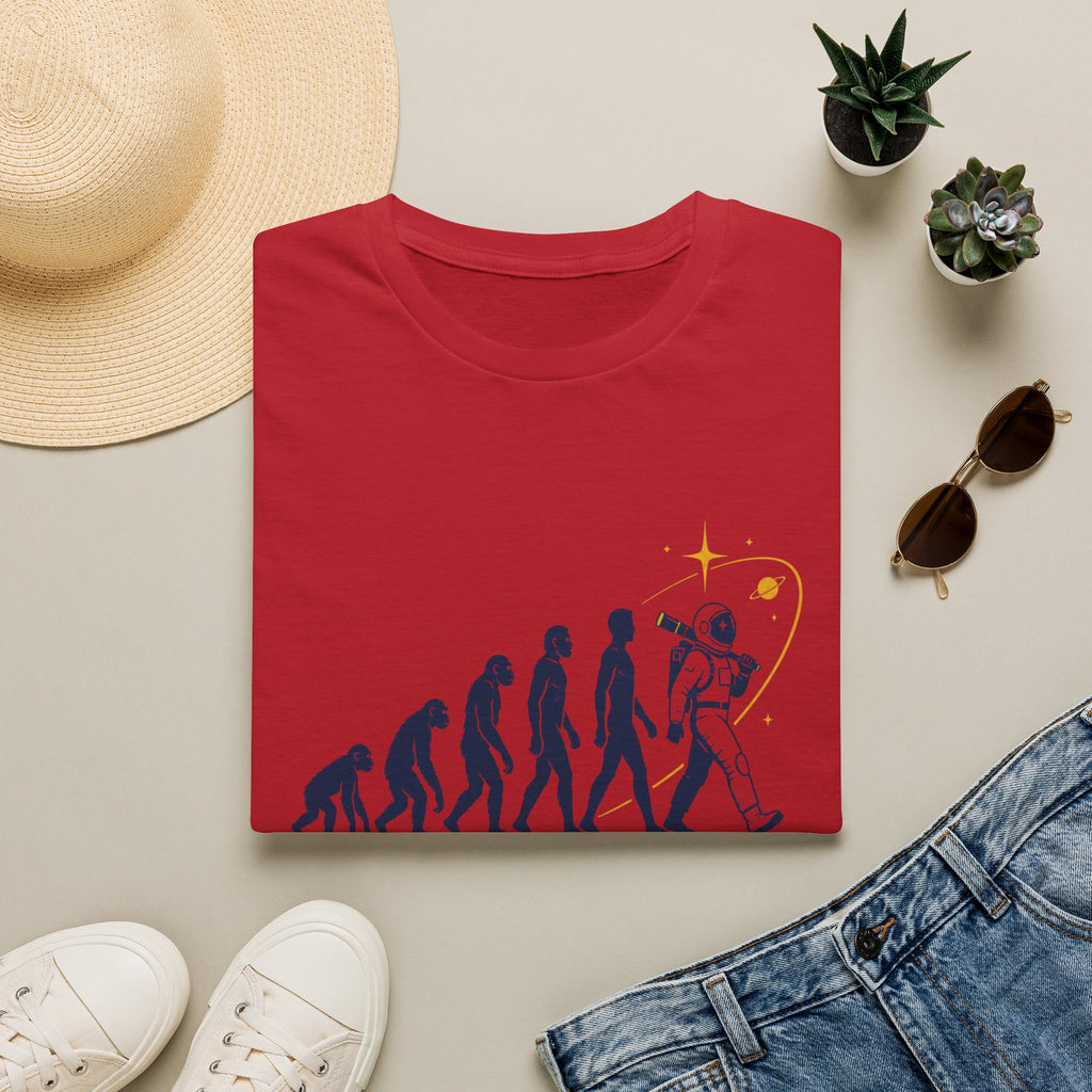 Evolution to Astronaut T-Shirt — Funny Space Exploration Tee