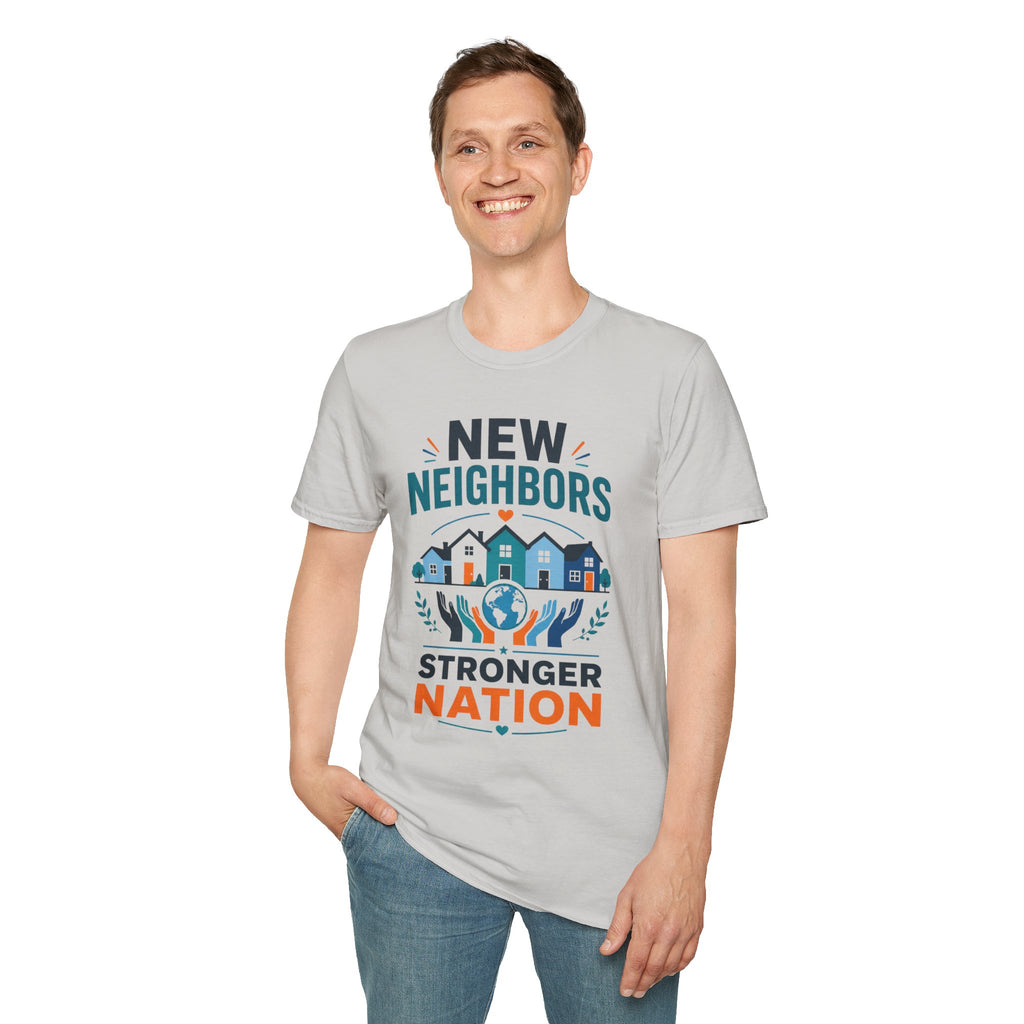 New Neighbors T-Shirt — Neighborhood Welcome & Community Unity Tee