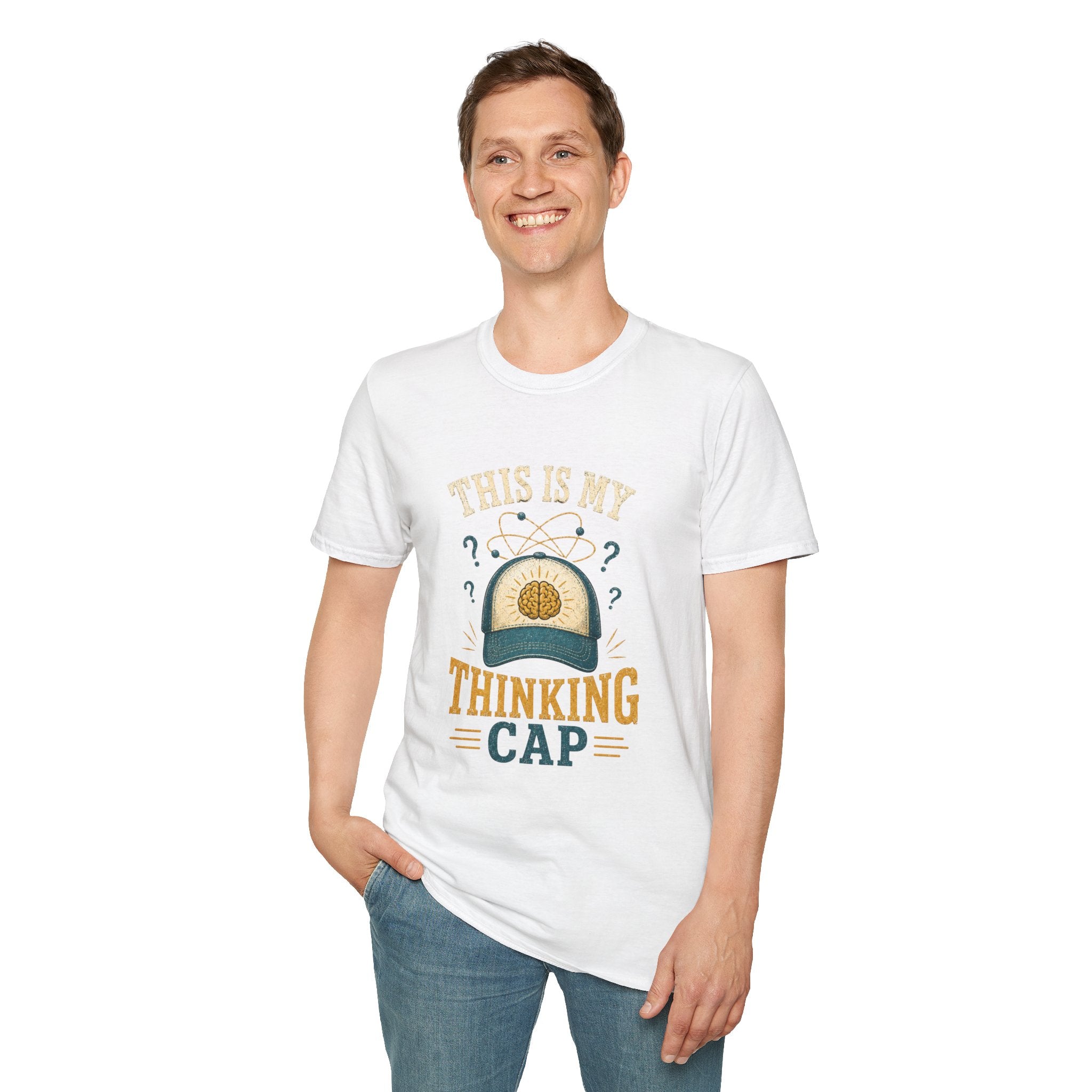 Thinking Cap T-Shirt — “This Is My Thinking Cap” Graphic Tee