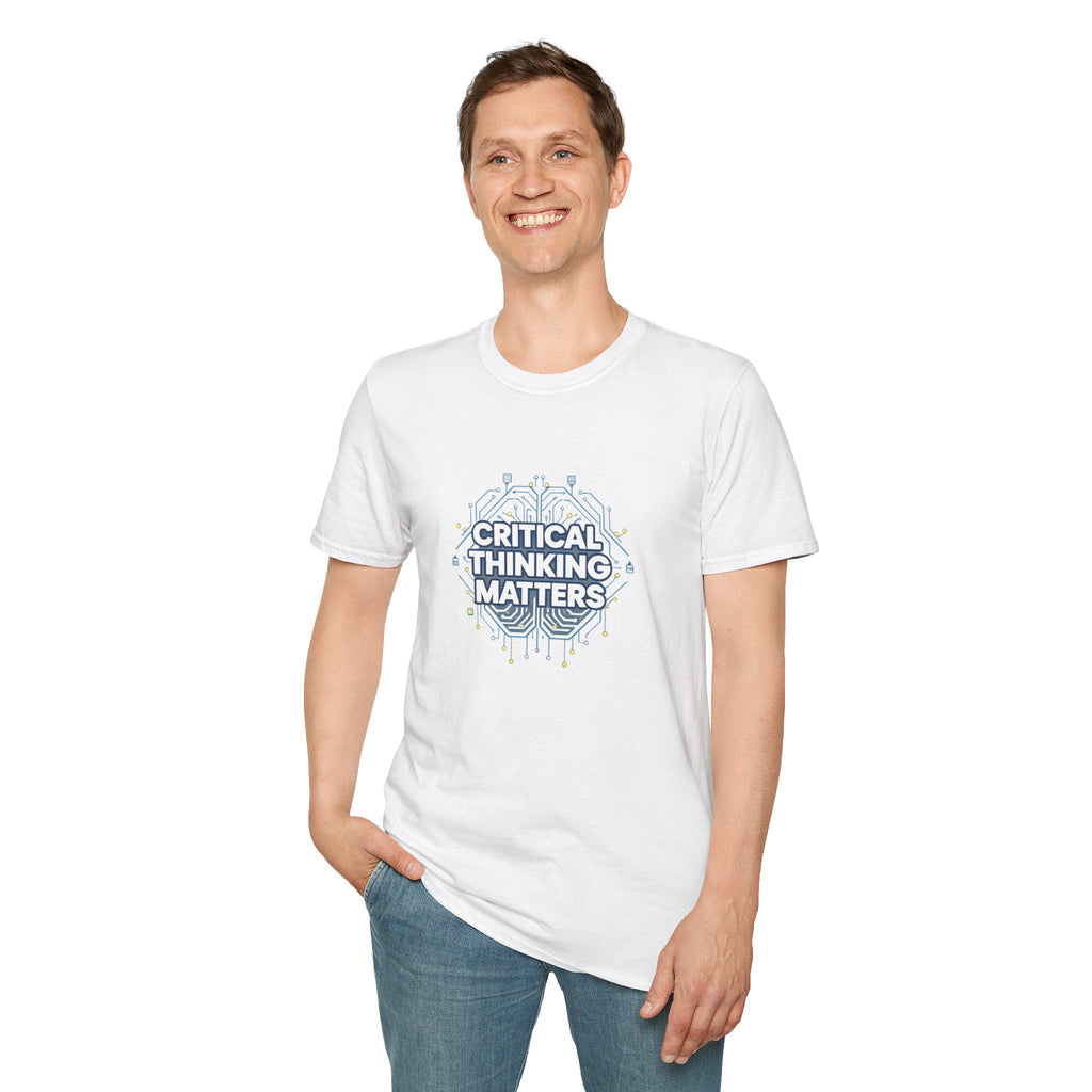 Critical Thinking Matters T-Shirt — STEM Circuit Design Tee