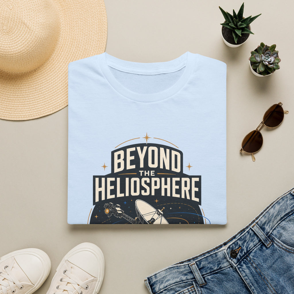 Beyond the Heliosphere T-Shirt — Space Exploration Graphic Tee