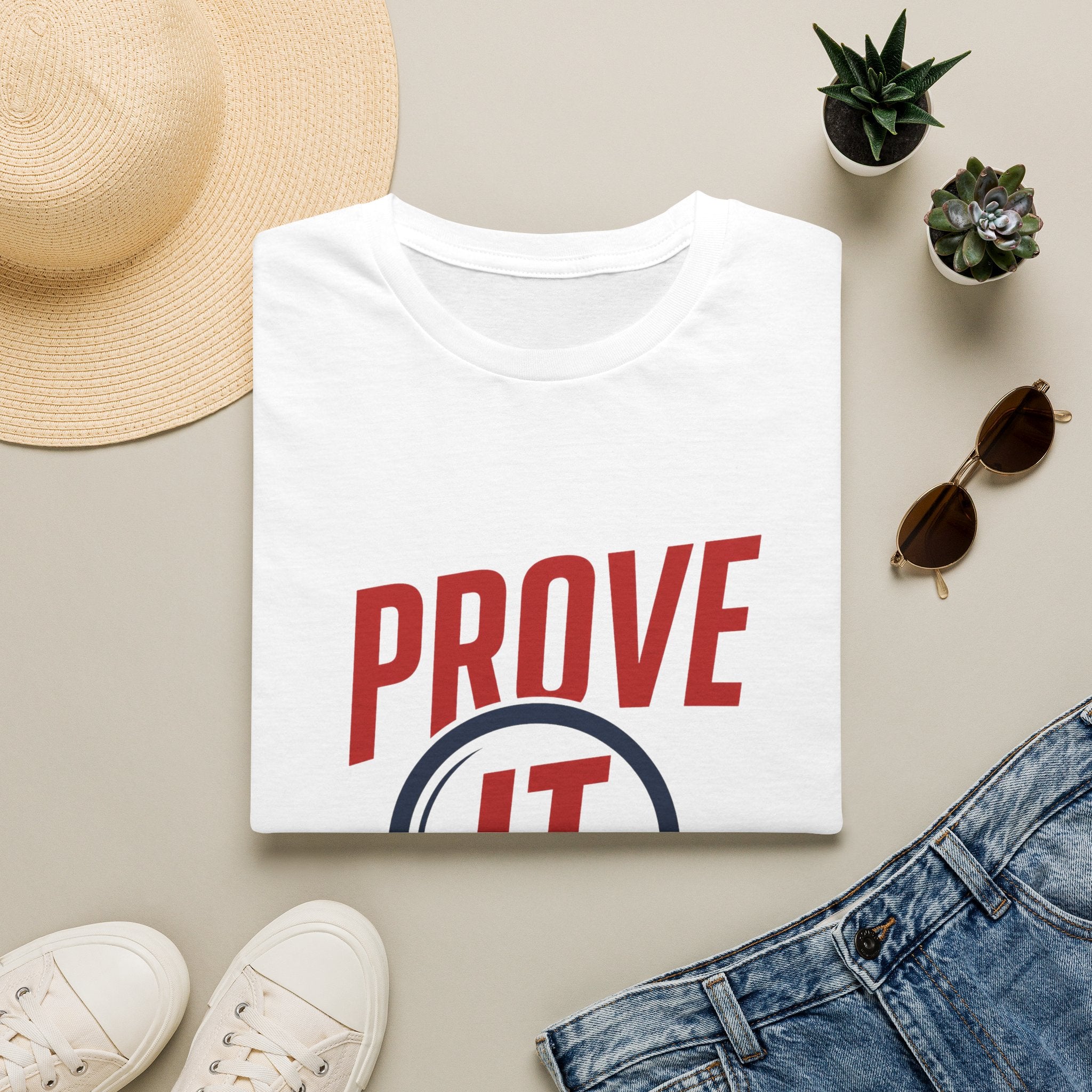 Prove It T-Shirt — Bold Proof & Detective Graphic Tee