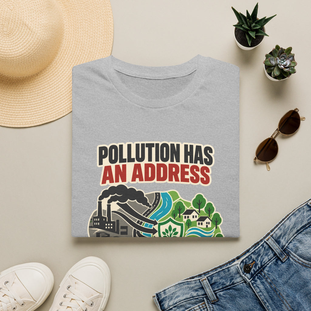 Pollution Has An Address Environmental Justice Tee