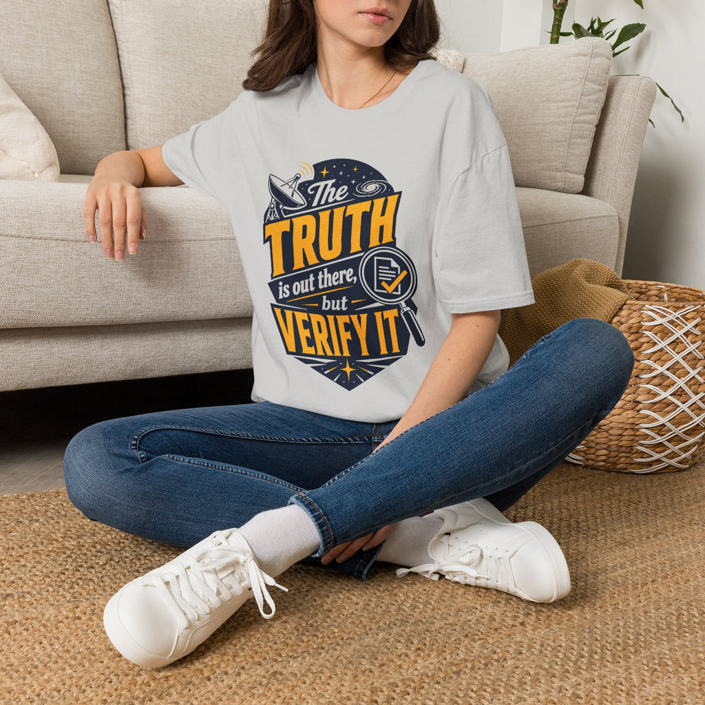 Truth Is Out There T-Shirt — UFO Conspiracy Graphic Tee