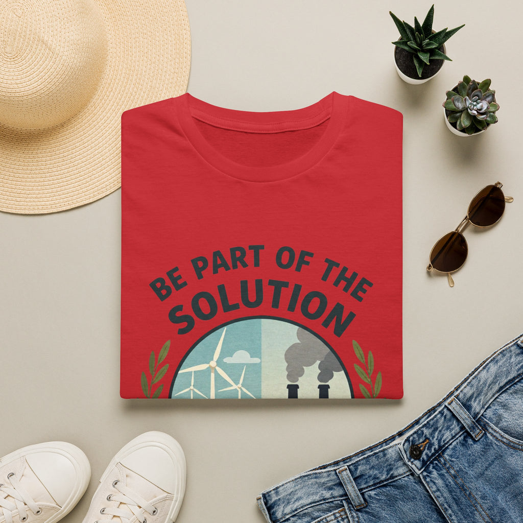 Be Part of the Solution T-Shirt — Eco-Friendly Climate Action Tee