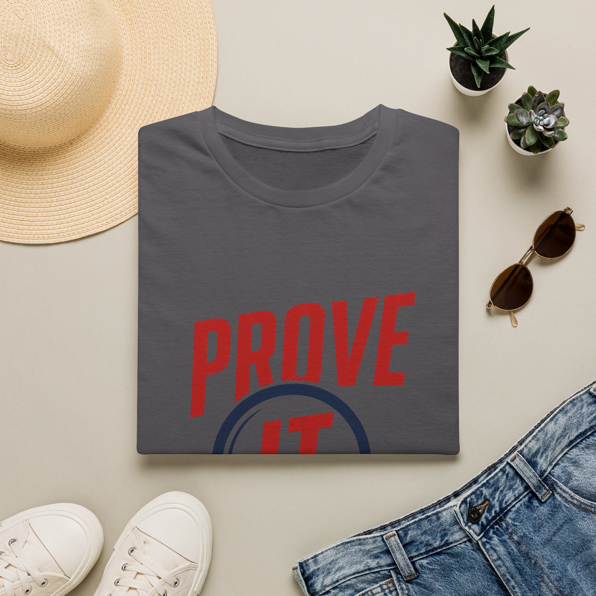 Prove It T-Shirt — Bold Proof & Detective Graphic Tee