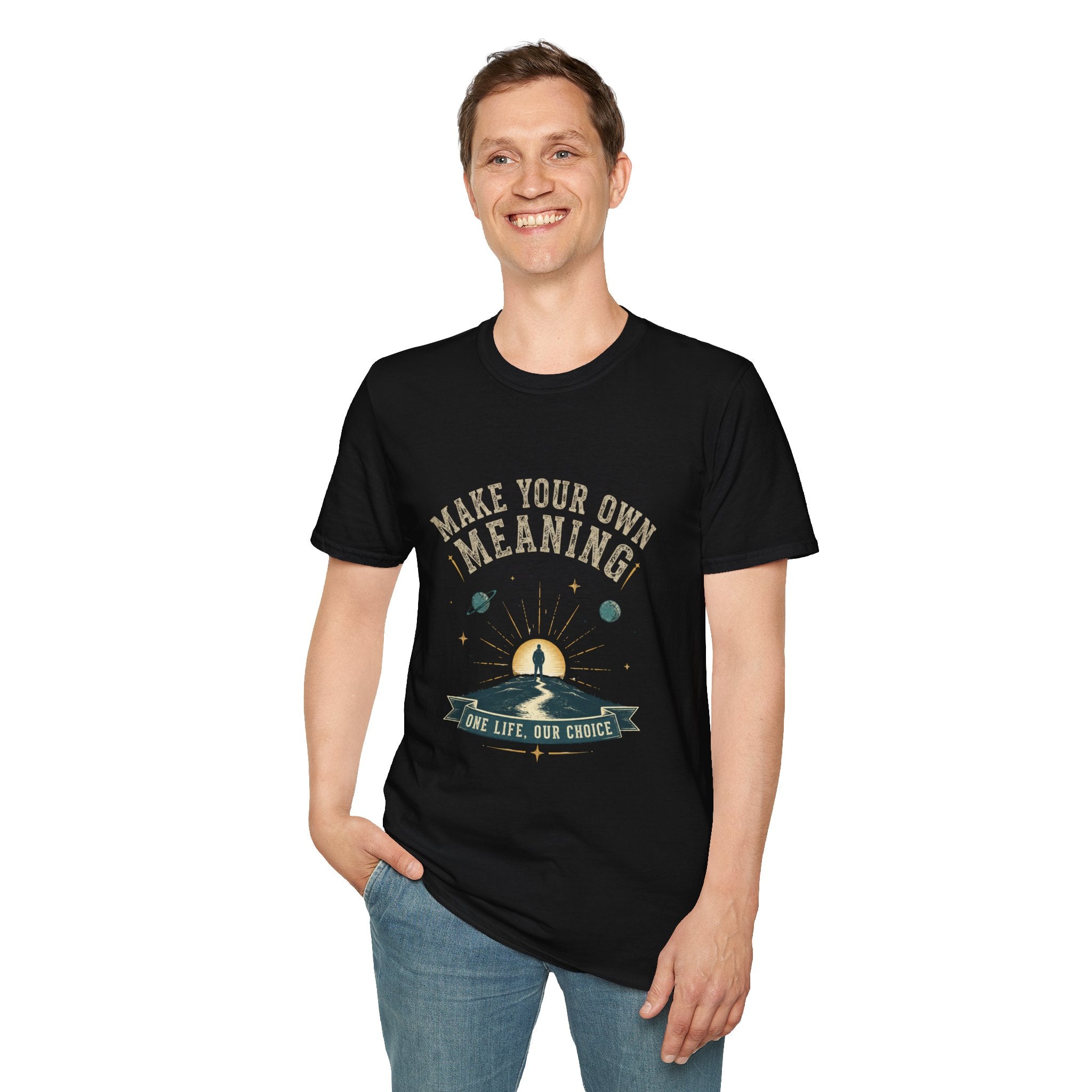 Make Your Own Meaning Inspirational Graphic Tee