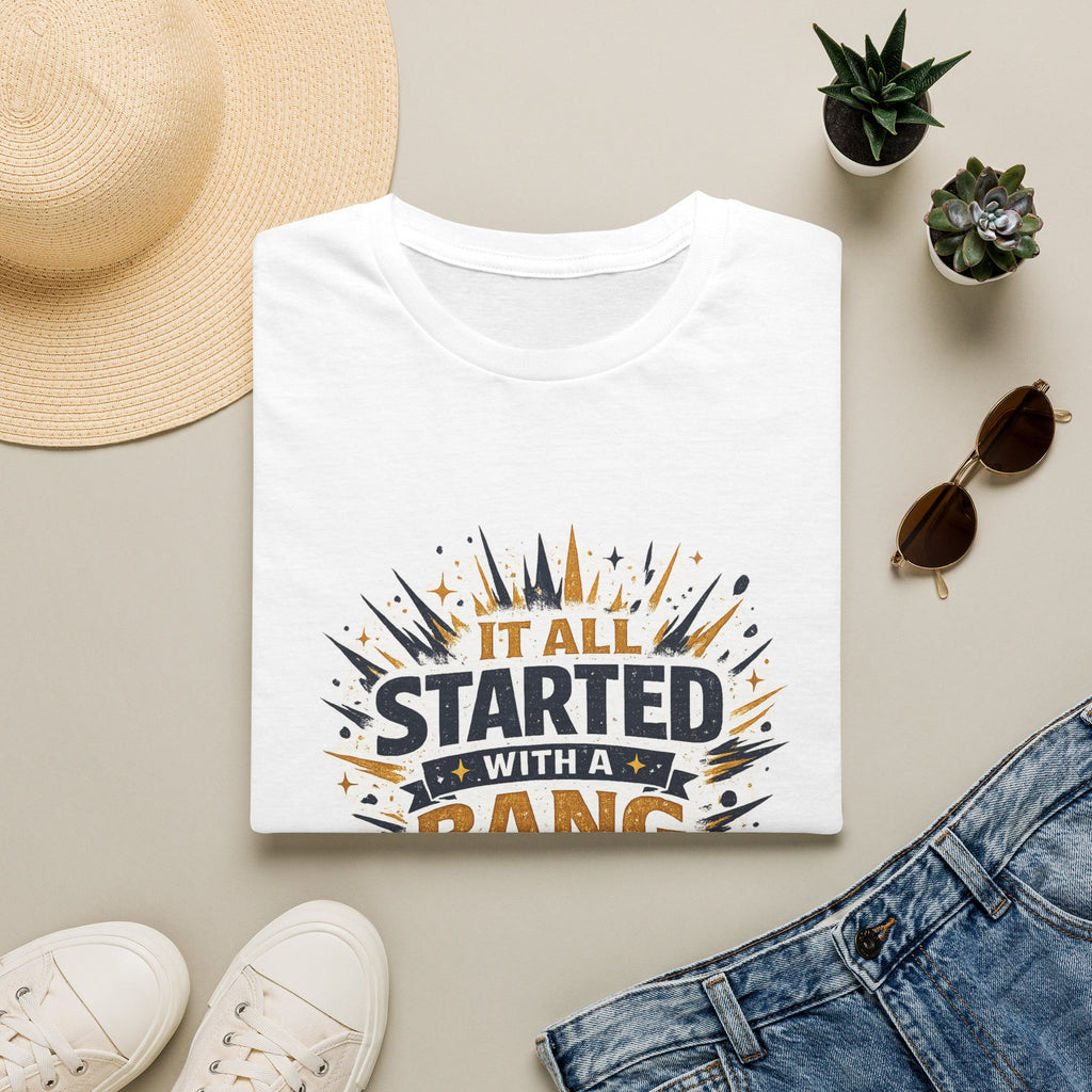 "It All Started With a Bang" Space Graphic Tee