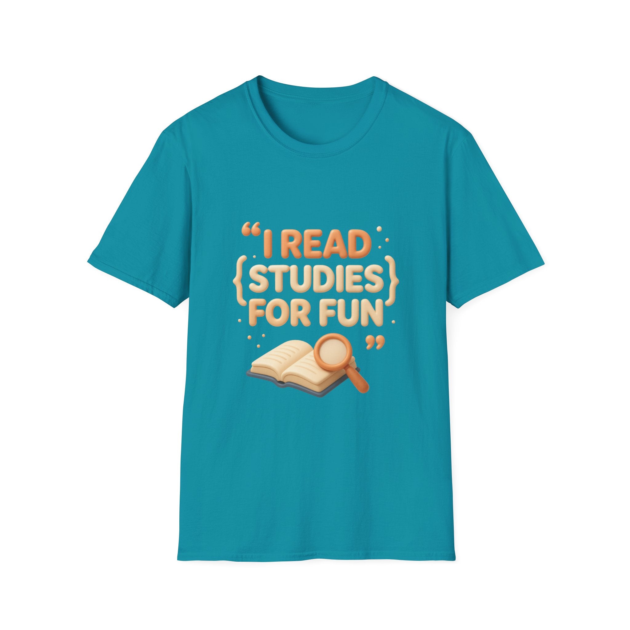 I Read Studies for Fun Unisex Softstyle T-Shirt