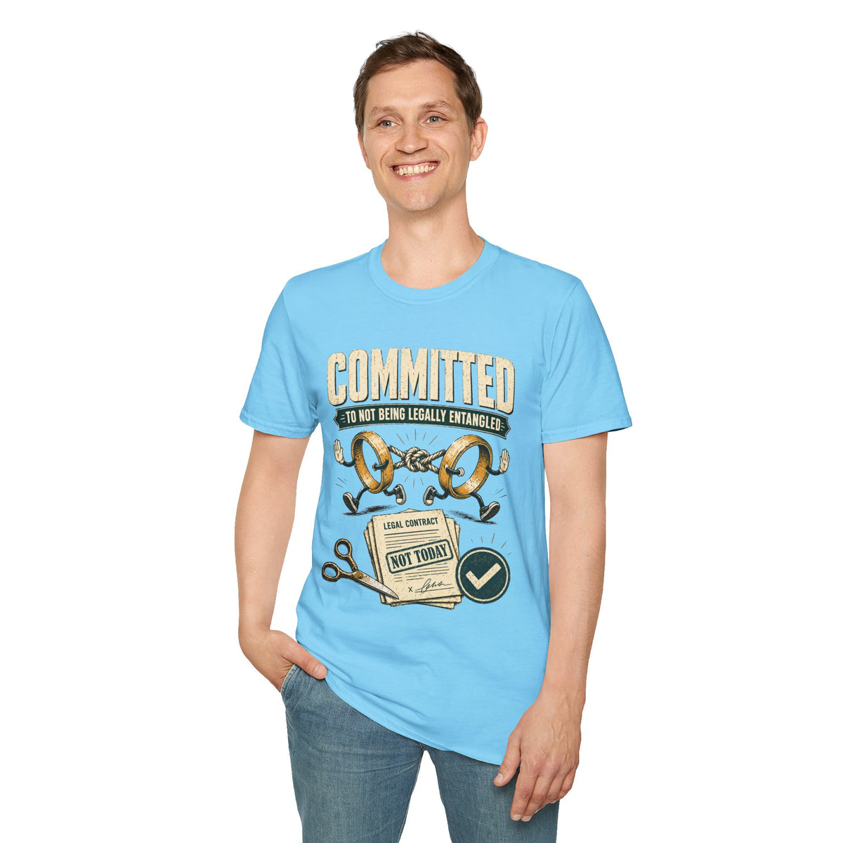 Committed to Not Being Legally Entangled T-Shirt
