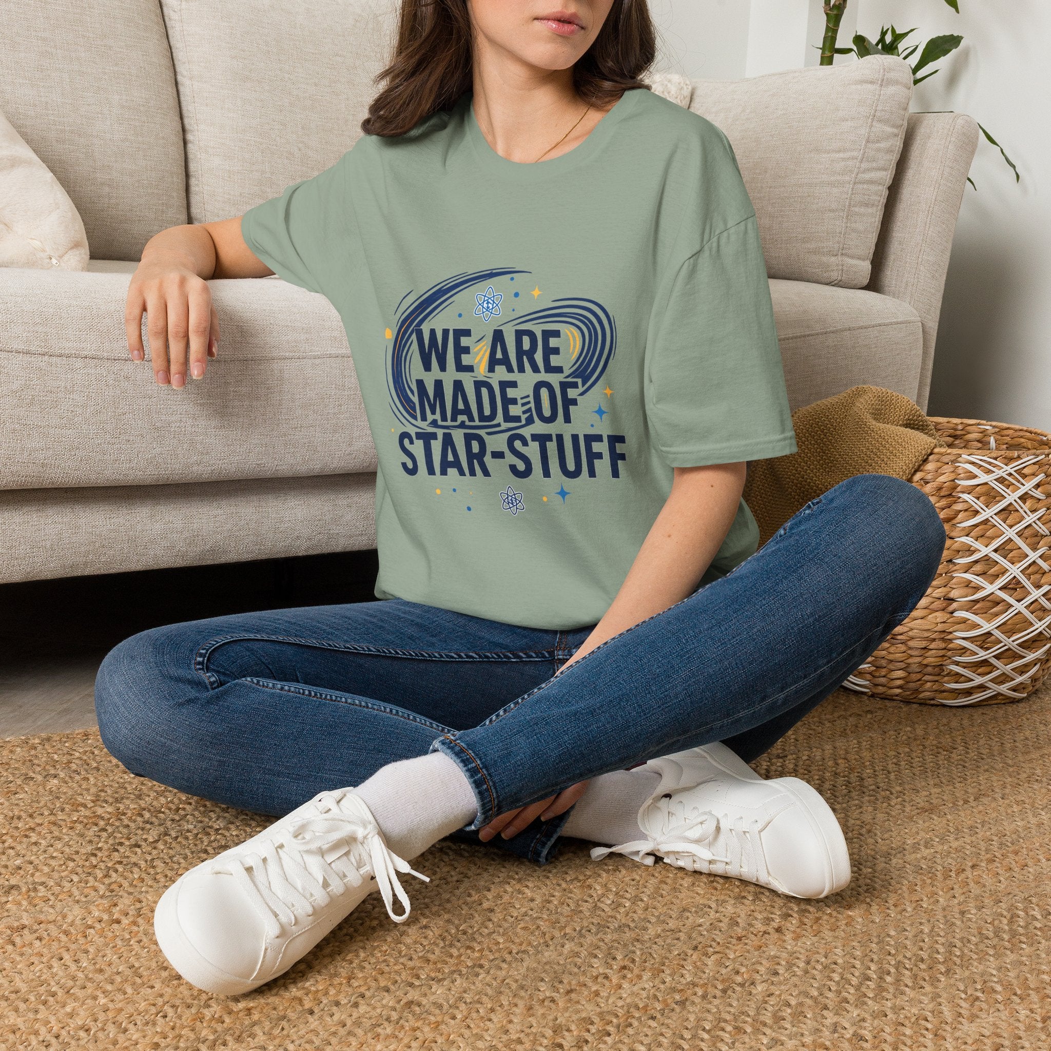 We Are Made of Star-Stuff T-Shirt — Science Astronomy Graphic Tee