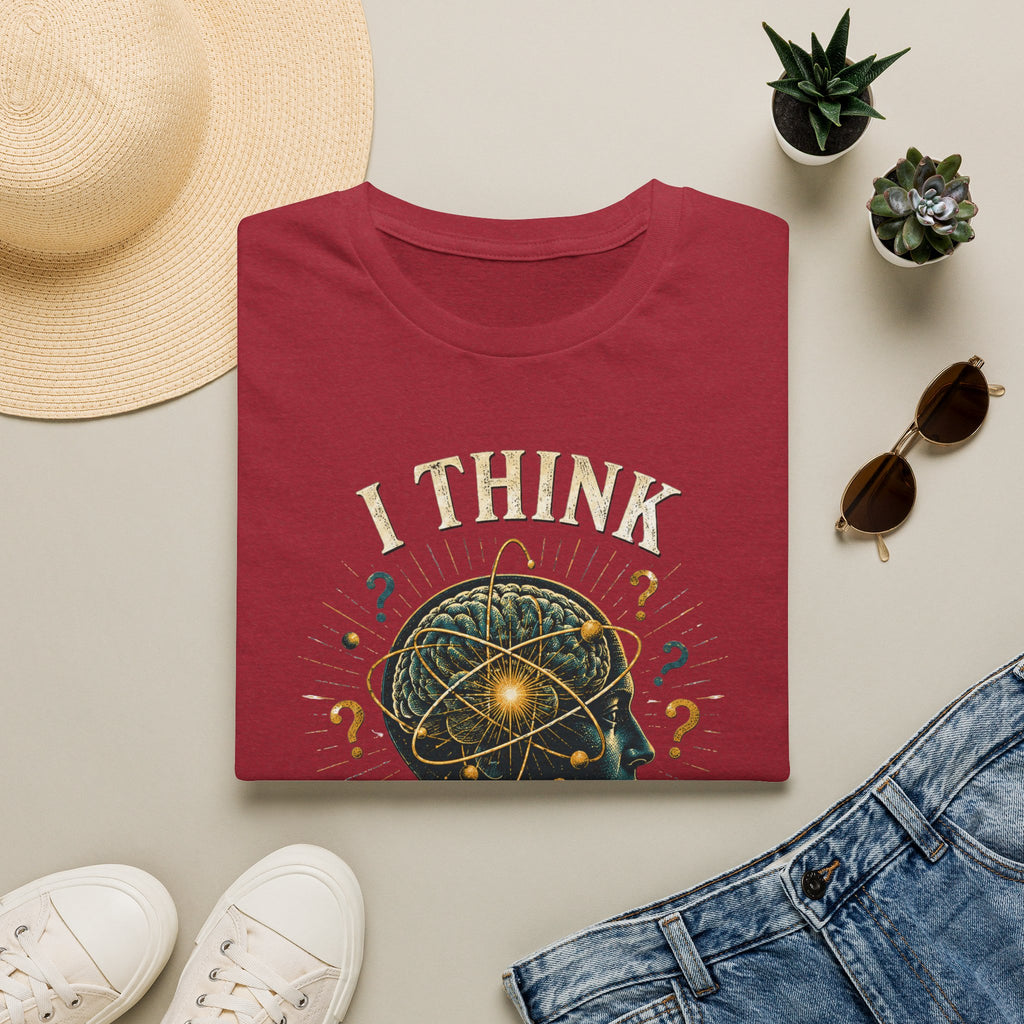 Questioning Mind T-Shirt — I Think Therefore I Question Graphic Tee