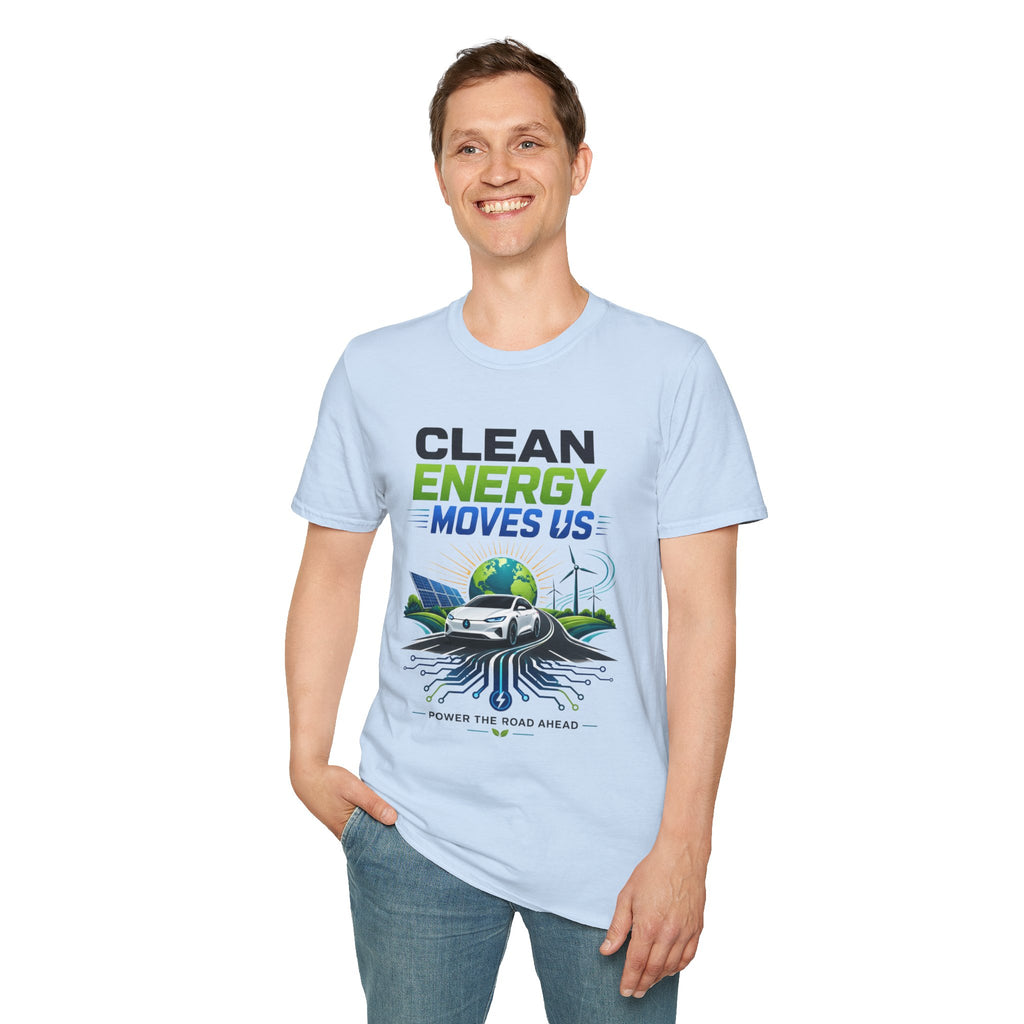 Clean Energy Moves Us T‑Shirt