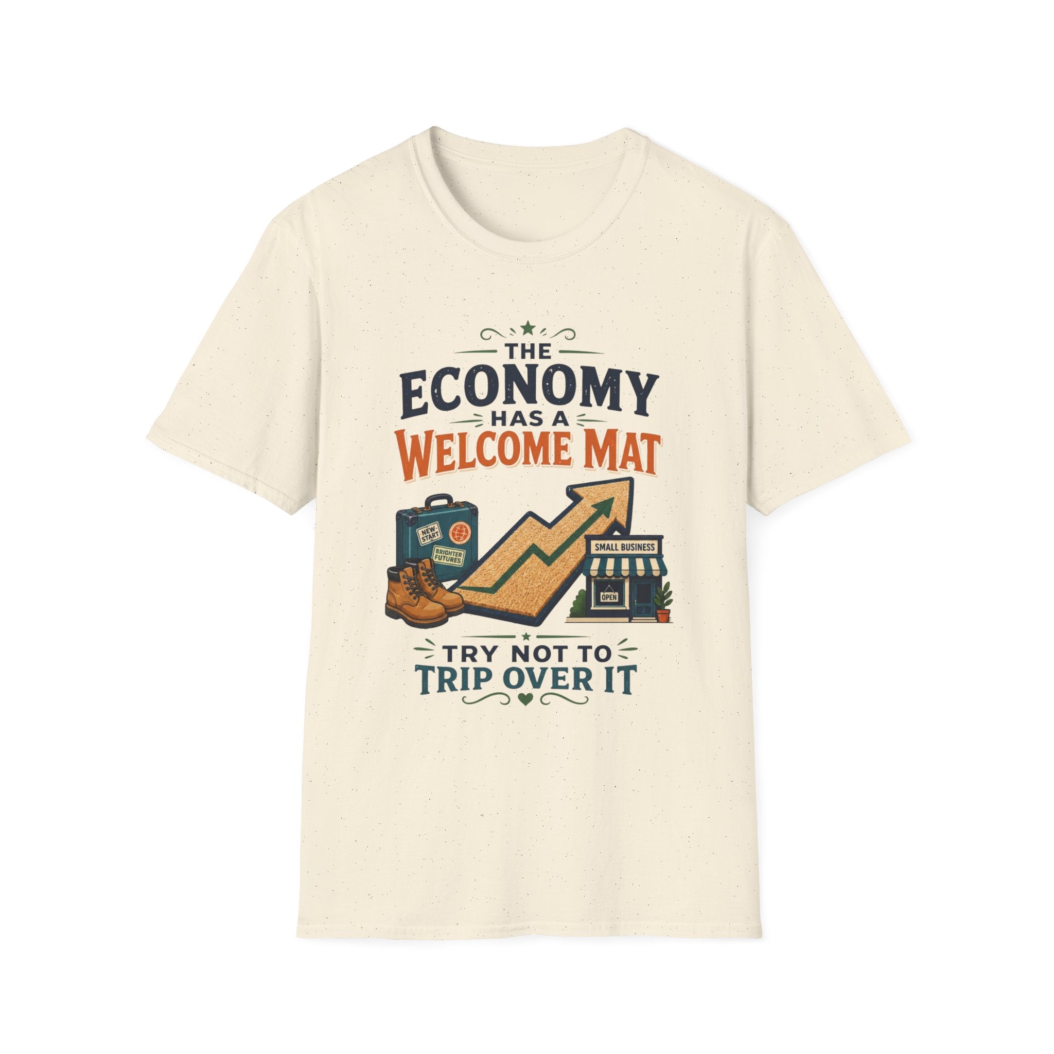 "The Economy Has a Welcome Mat" Graphic Tee