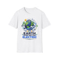 Earth Runs Better Electric Eco-Friendly EV Graphic Tee