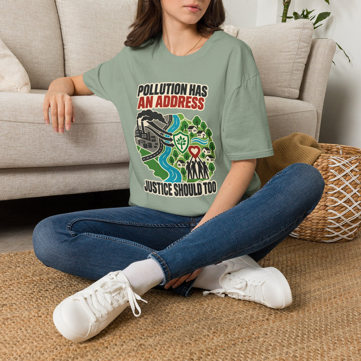 Pollution Has An Address Environmental Justice Tee