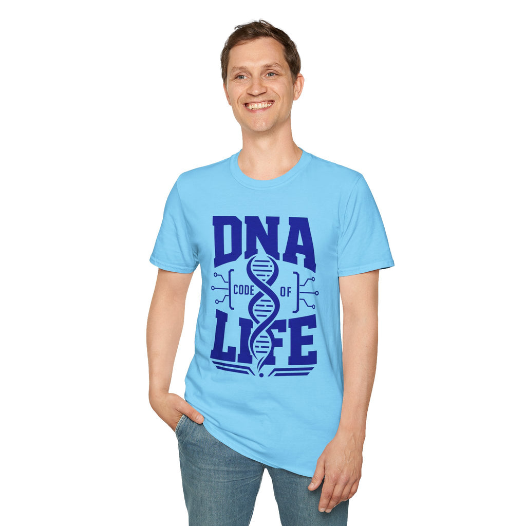 DNA Code of Life T-Shirt — Genetics Science Graphic Tee