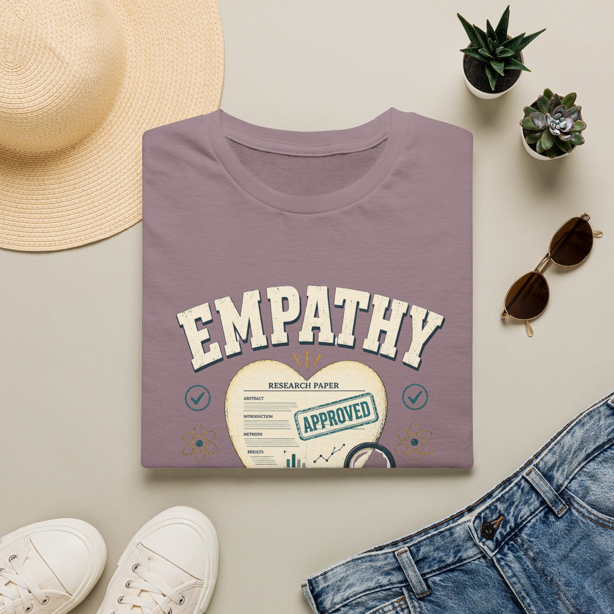 Empathy Passed Peer Review T-Shirt — 'Empathy Approved' Medical / Counseling Tee