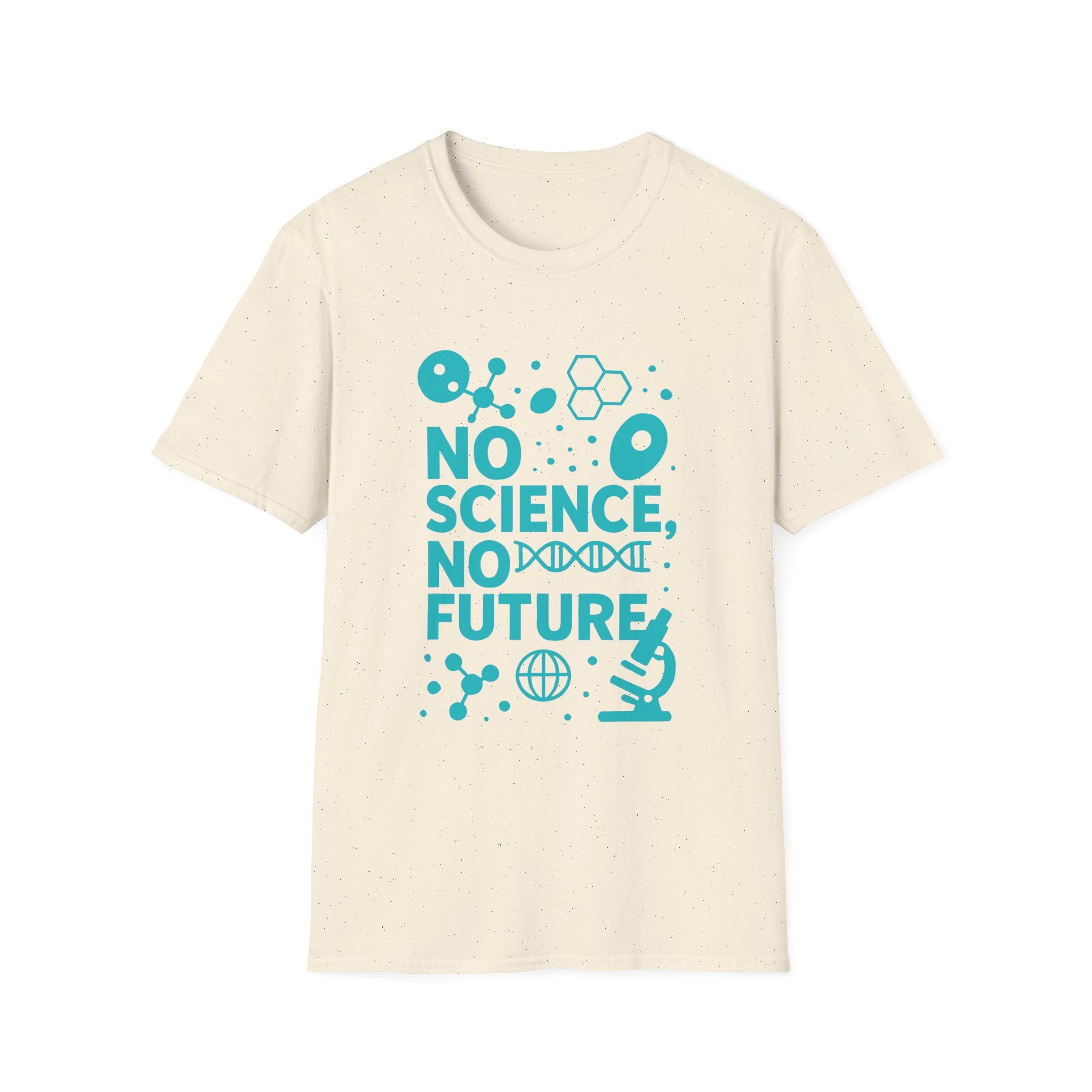 No Science No Future Unisex Softstyle T-Shirt