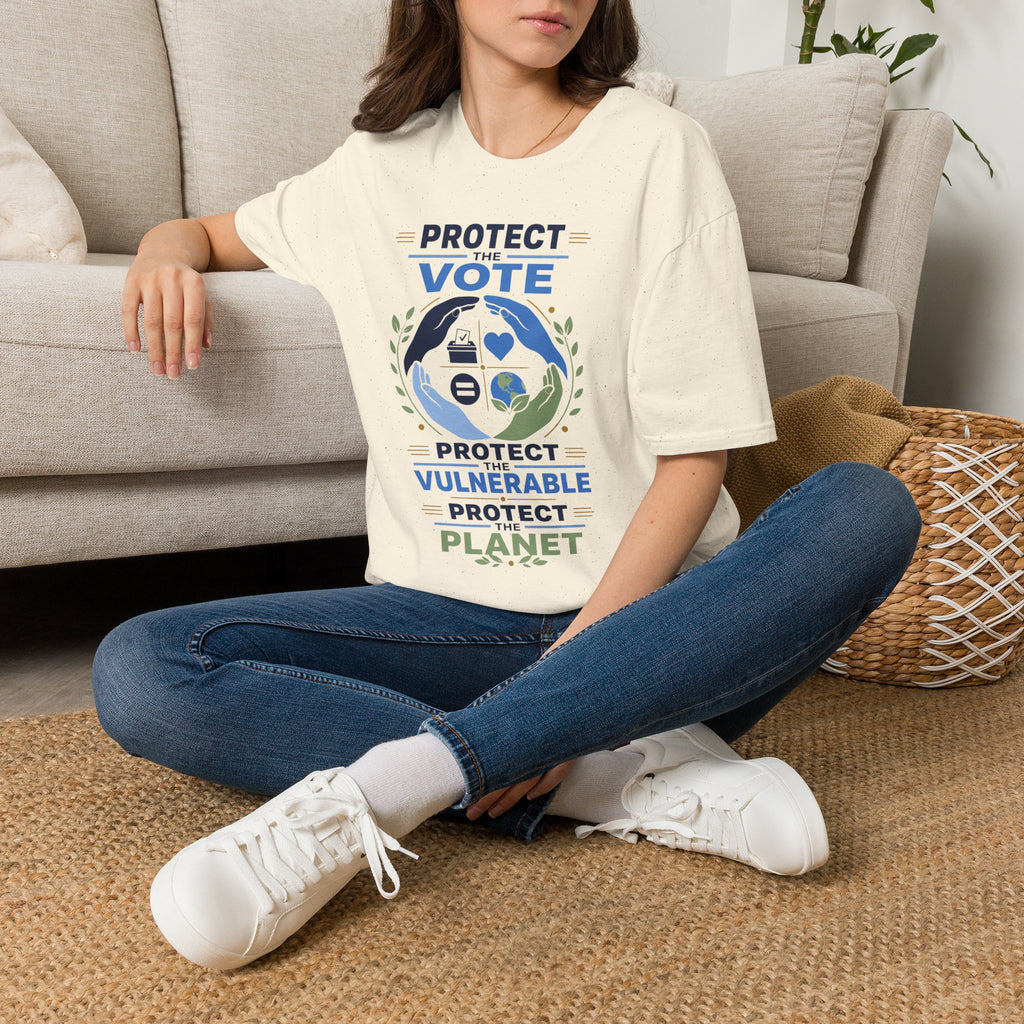 Protect the Vote T-Shirt — Voter Rights & Planet Protection Tee