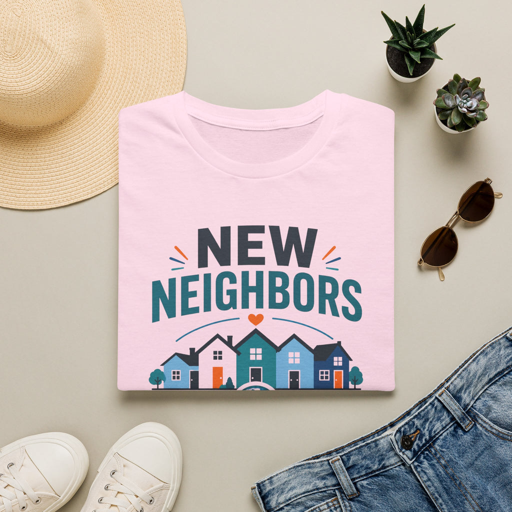 New Neighbors T-Shirt — Neighborhood Welcome & Community Unity Tee