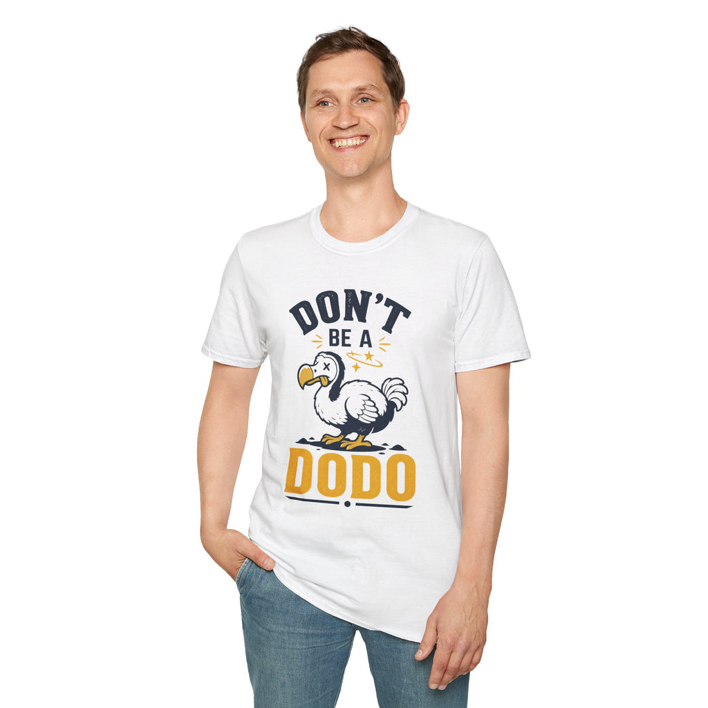 Don’t Be a Dodo T-Shirt — Funny Vintage Dodo Bird Graphic Tee
