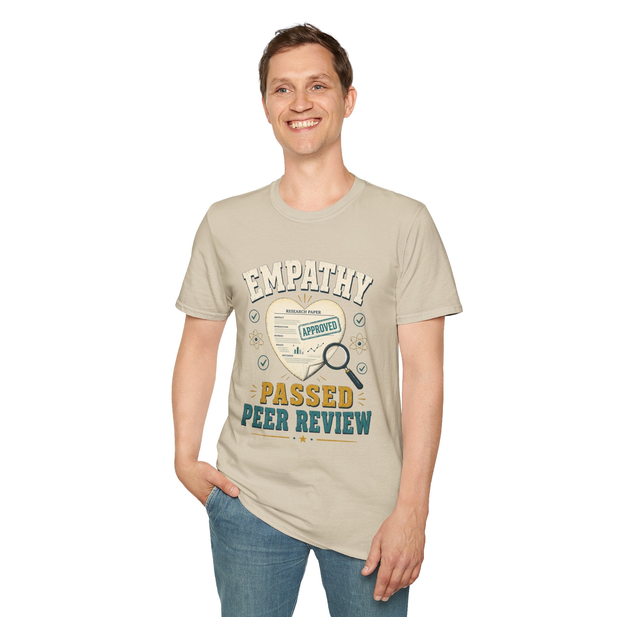 Empathy Passed Peer Review T-Shirt — 'Empathy Approved' Medical / Counseling Tee