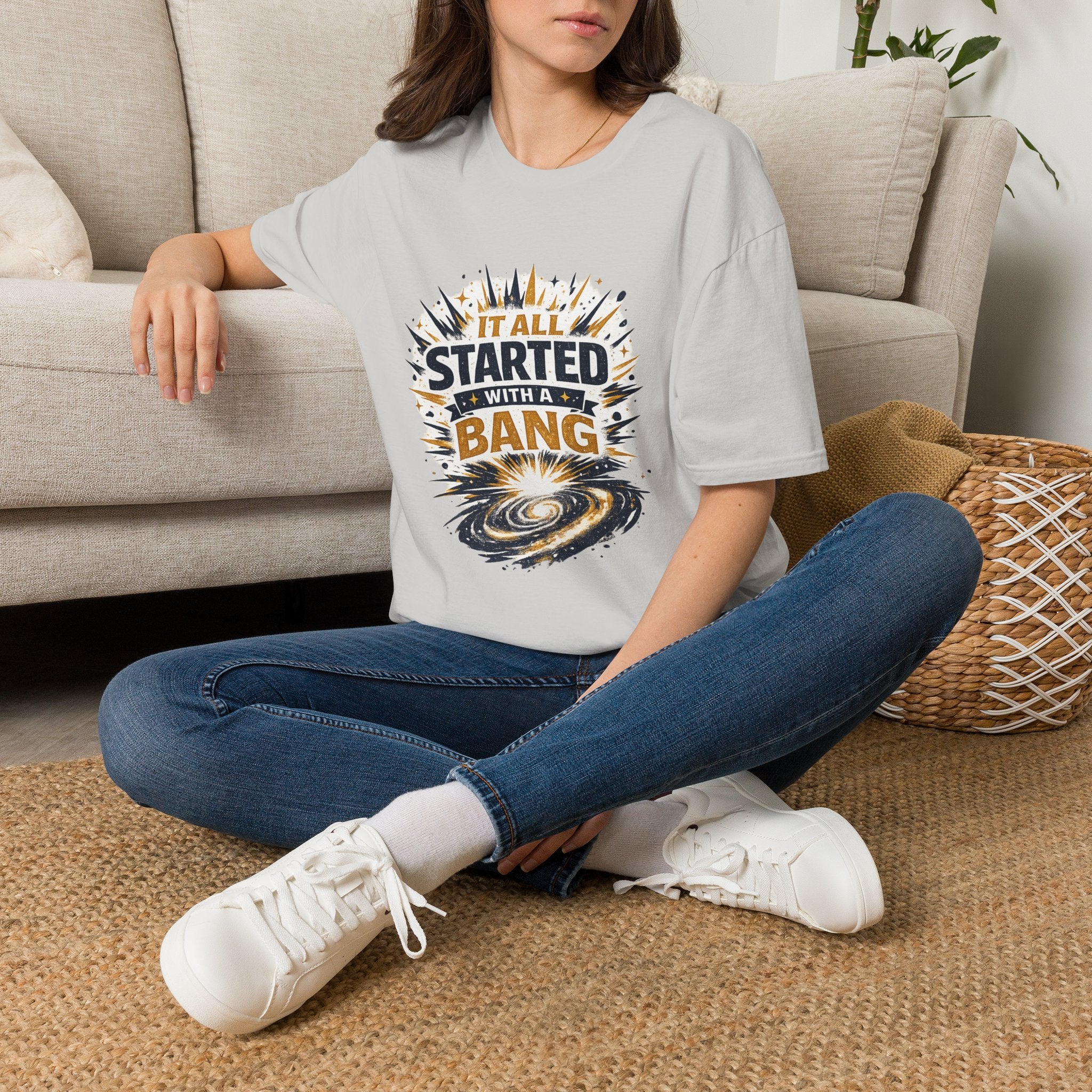 "It All Started With a Bang" Space Graphic Tee