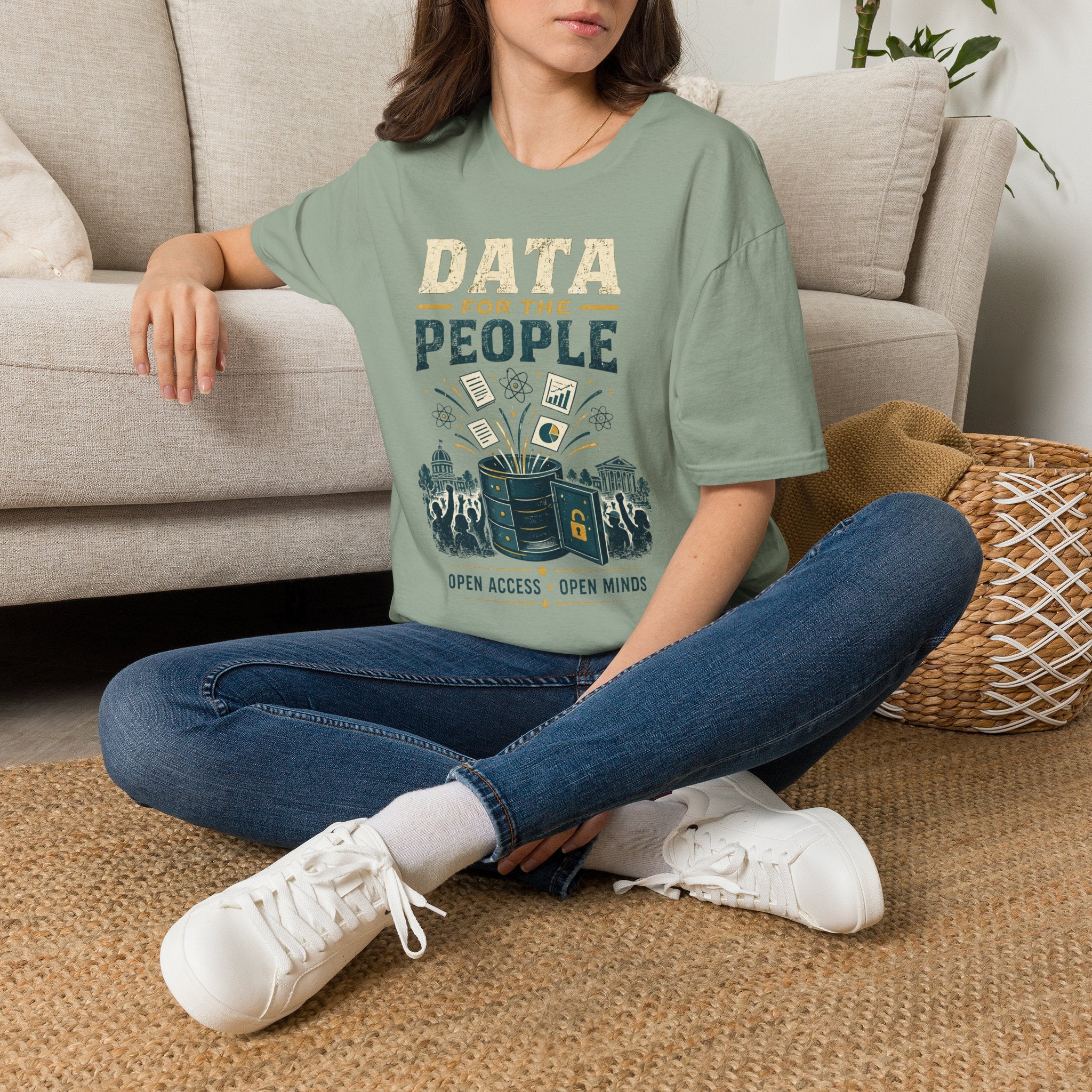Data People T-Shirt — Retro Science & Tech Graphic Tee for Analysts